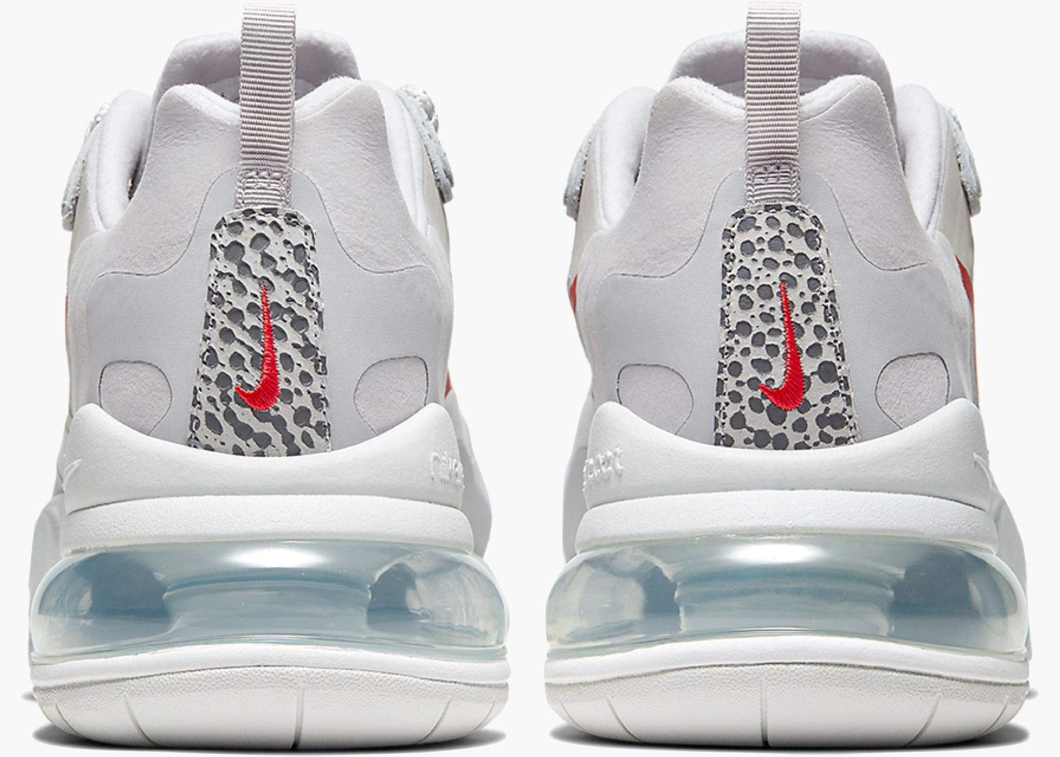 Nike Air Max 270 React Safari Grey Red CT2535-001 Hype Clothinga