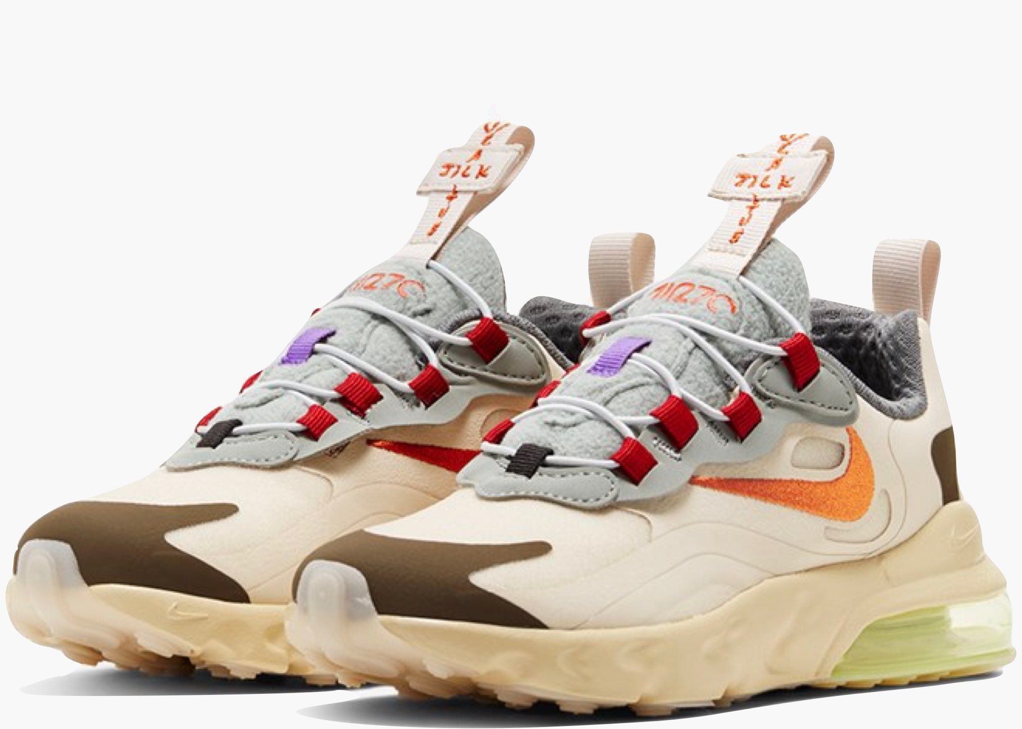 Nike Air Max 270 React Travis Scott Cactus Trails (PS) CV2414-200 Hype Clothinga Limited Edition