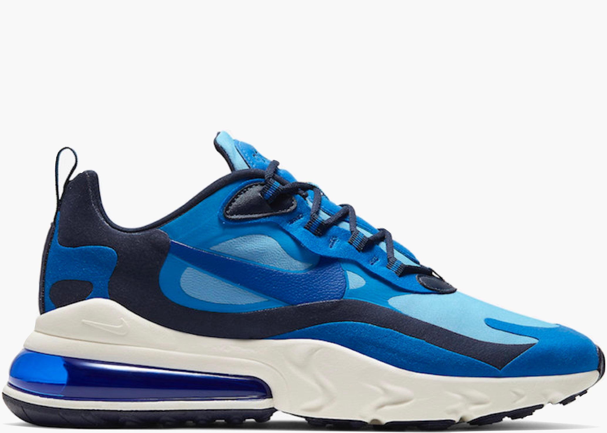 Nike Air Max 270 React Triple Blue