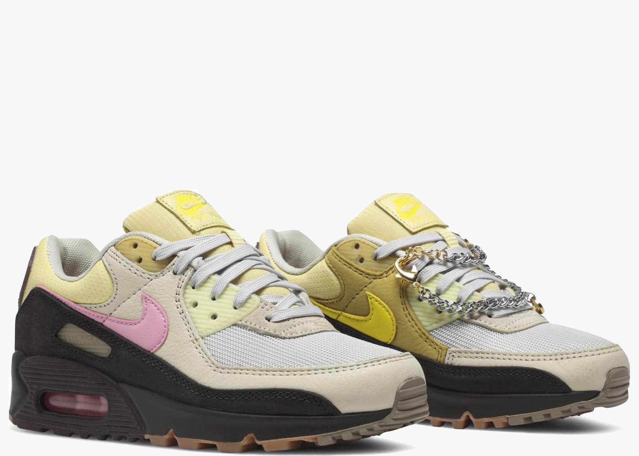Nike Air Max 90 Cuban Link Velvet Brown (W) CZ0469-200 Hype Clothinga Limited Edition