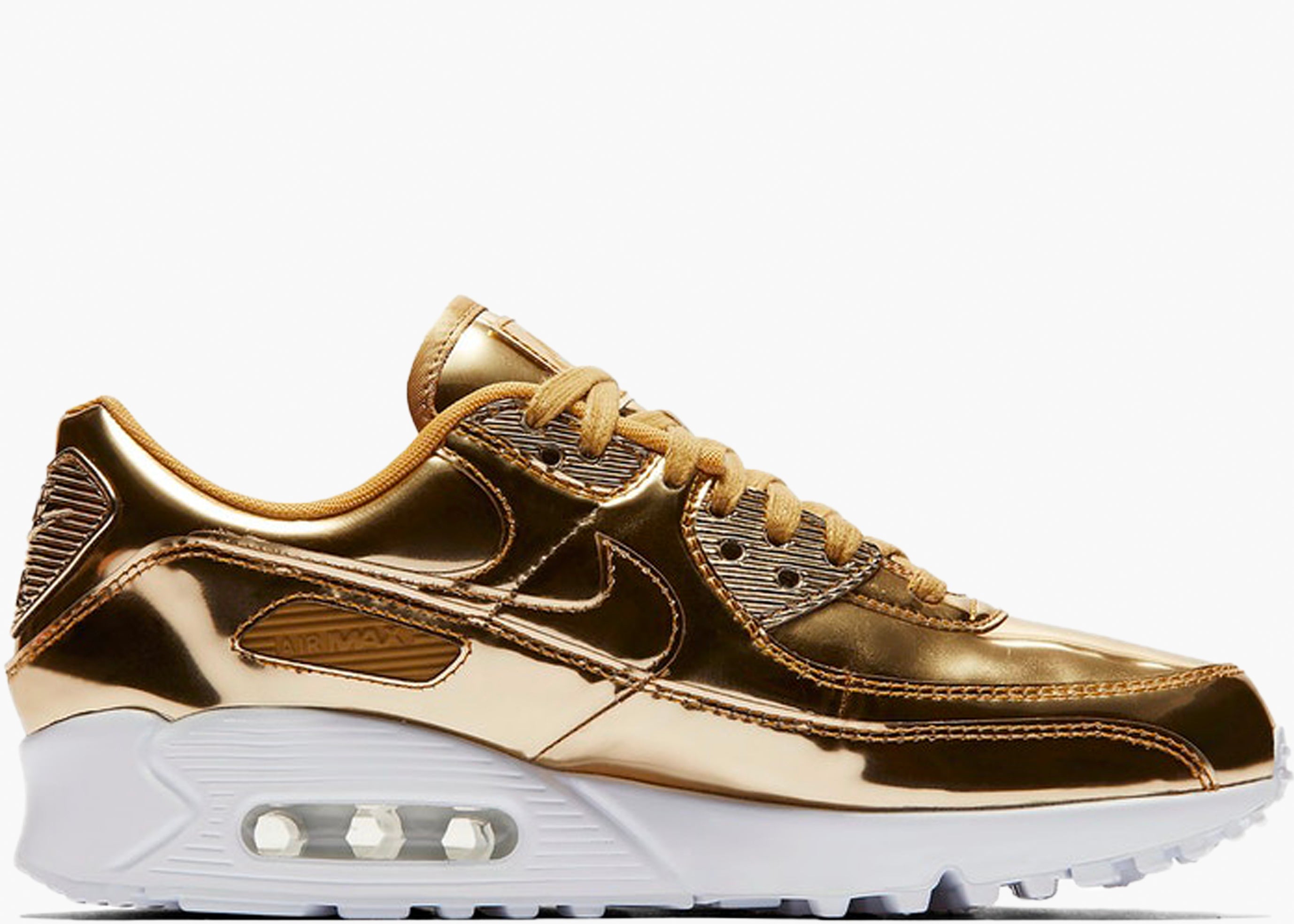 Nike Air Max 90 Metallic Gold CQ6639-700 Hype Clothinga Limited Edition