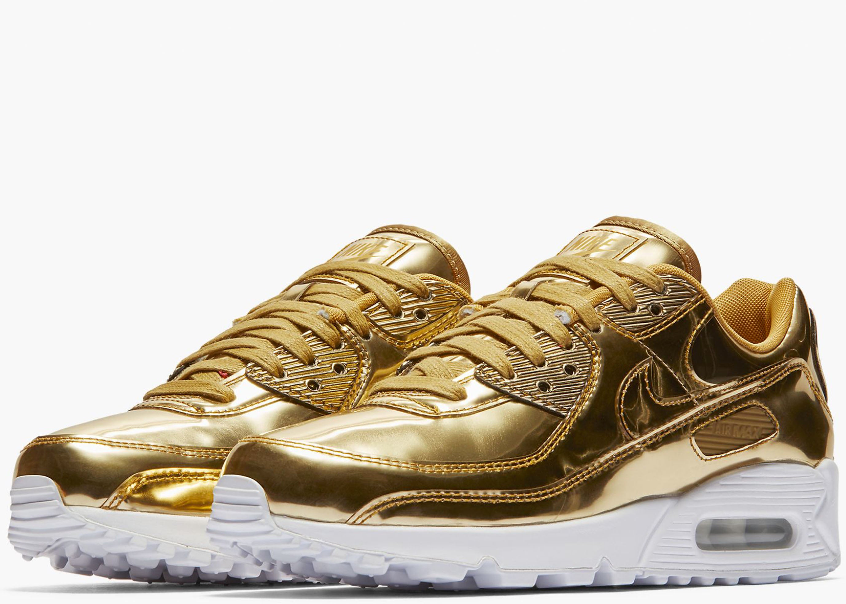 Nike Air Max 90 Metallic Gold CQ6639-700 Hype Clothinga Limited Edition