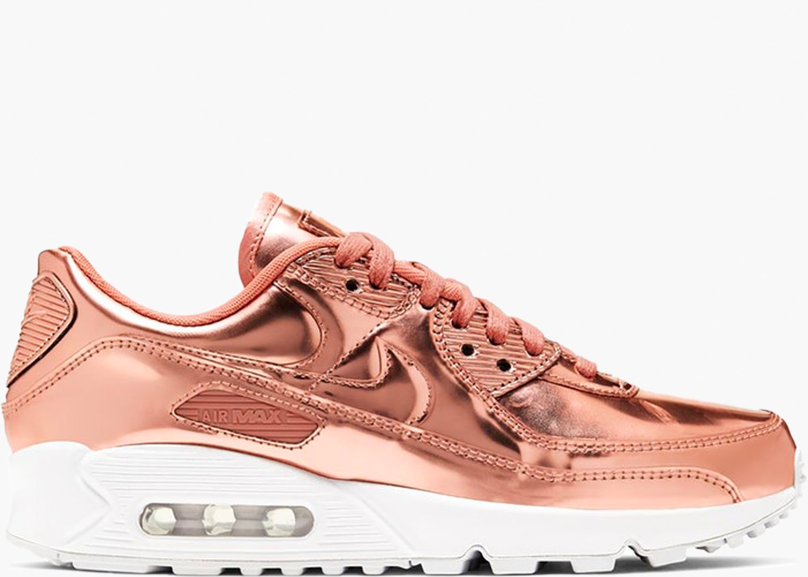 Nike Air Max 90 Metallic Rose Gold CQ6639-600 Hype Clothinga Limited edition