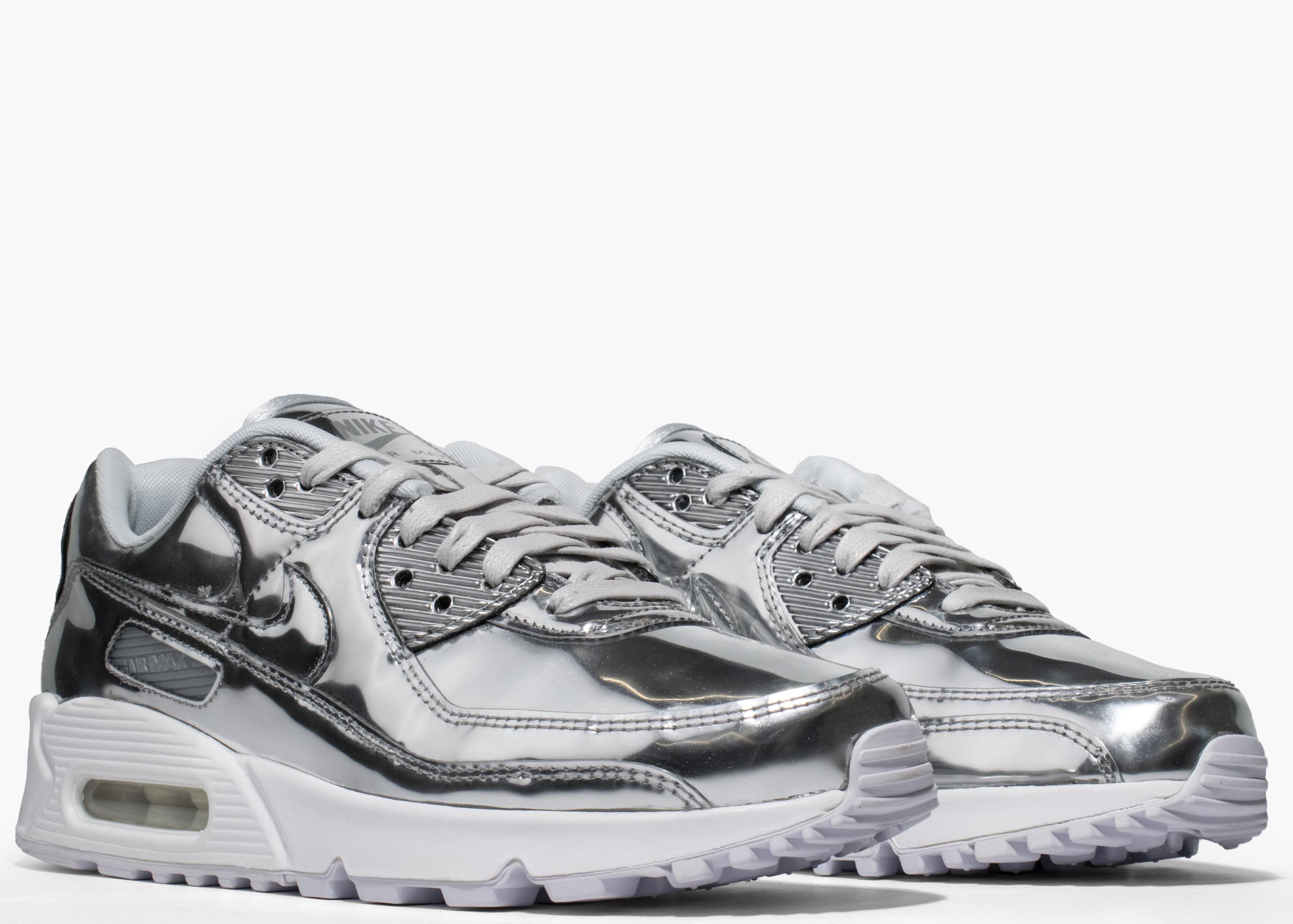Nike Air Max 90 Metallic Silver CQ6639-001 Hype Clothinga Limited Edition