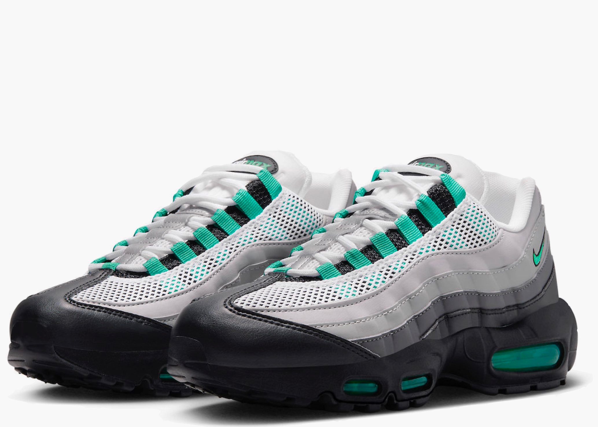 Nike Air Max 95 Black Stadium Green (W) DH8015-002 Hype Clothinga Limited Edition