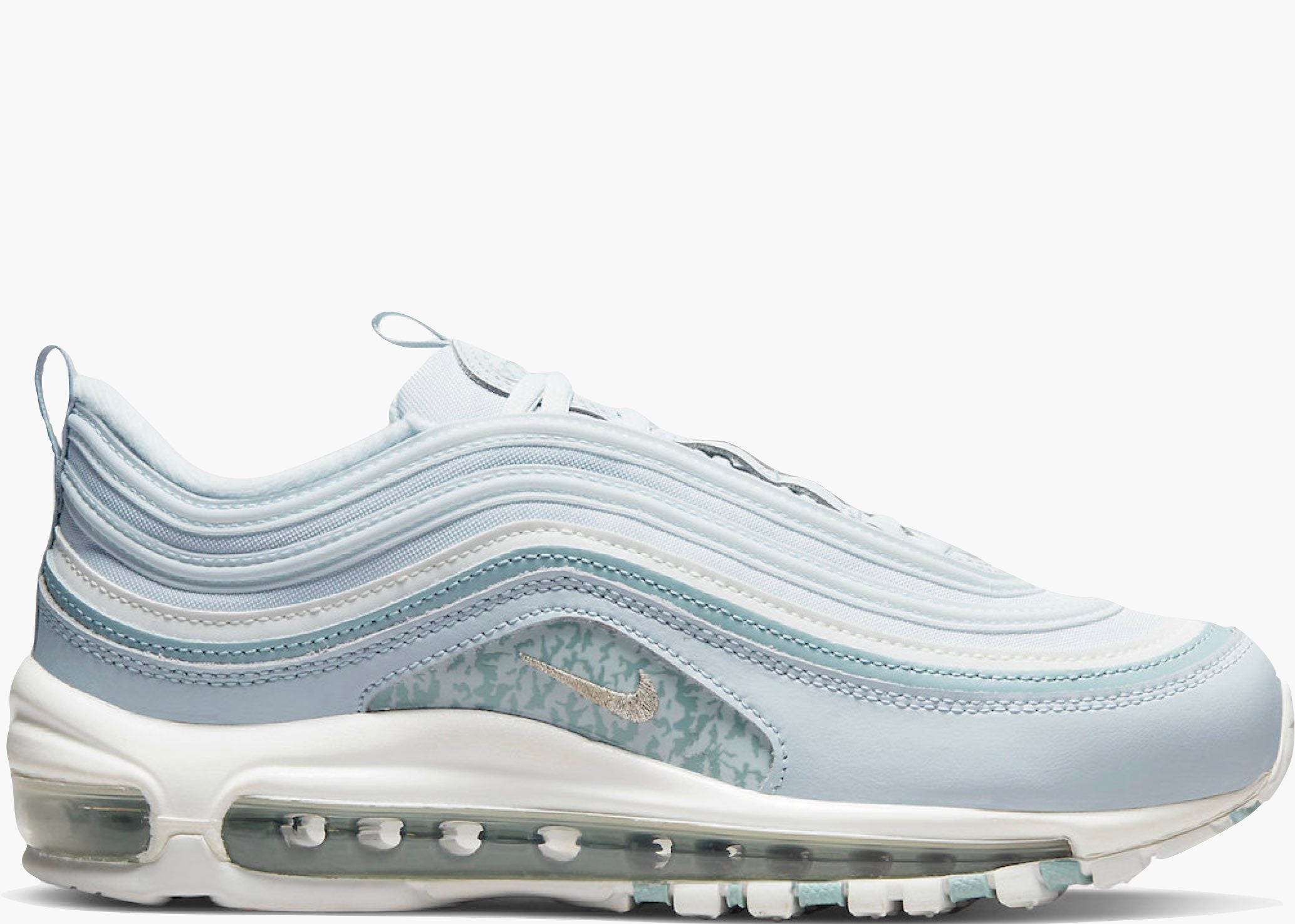 Nike Air Max 97 Light Blue Reflective Camo Hype Clothinga Limited Edition