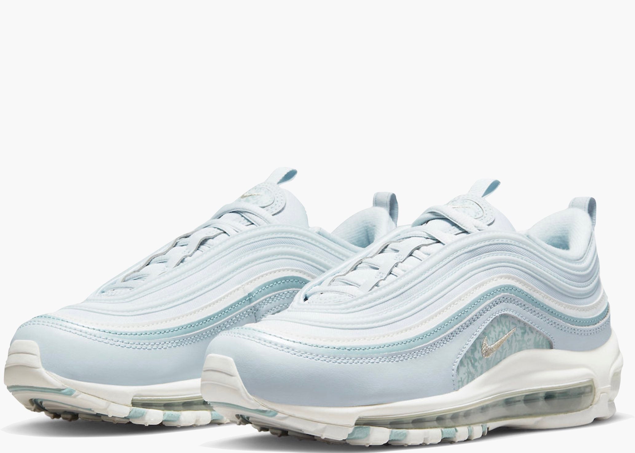 Nike Air Max 97 Light Blue Reflective Camo Hype Clothinga Limited Edition