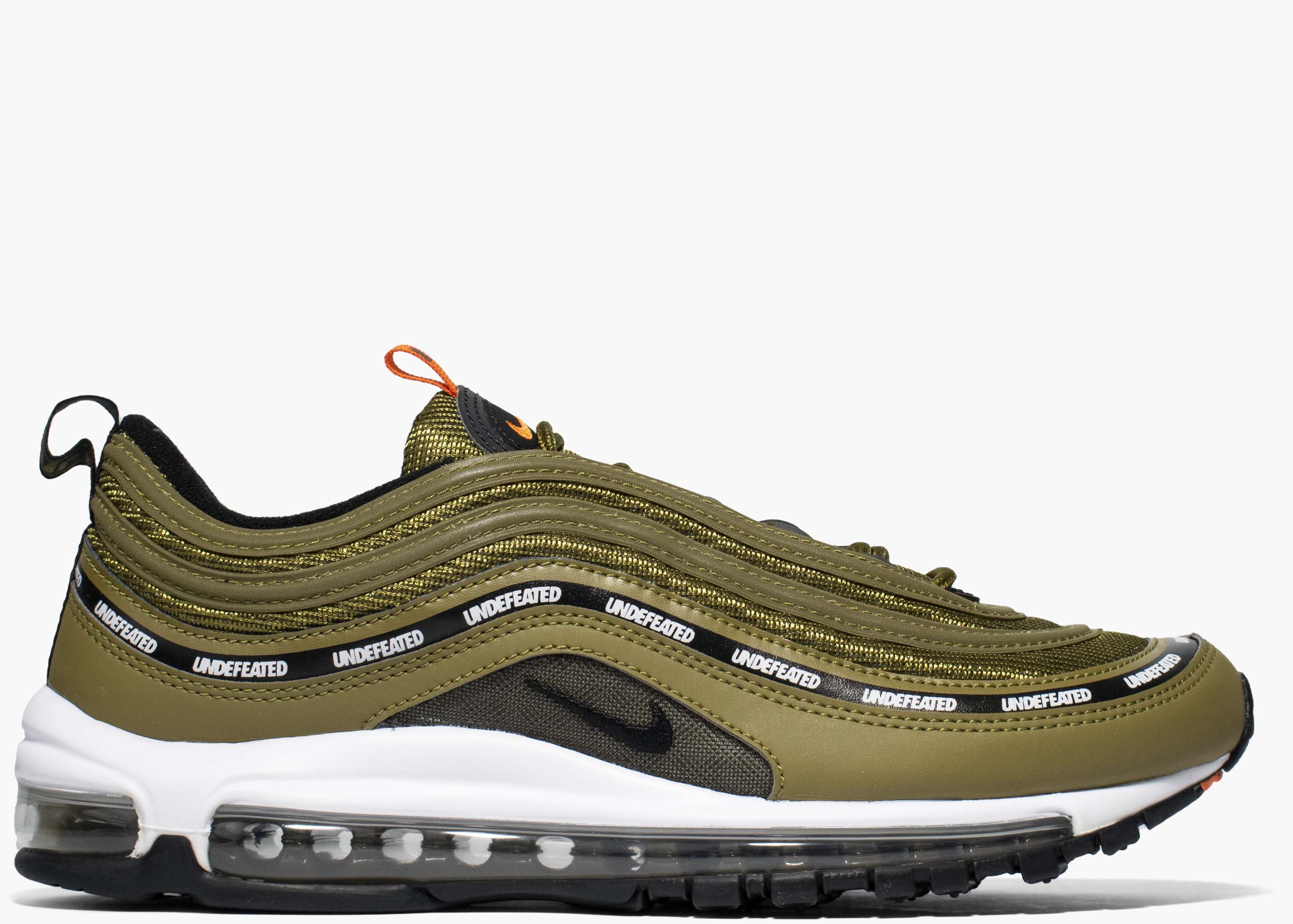 Nike Air Max 97 Undefeated Black Militia Green DC4830-300 Hype Clothinga Limited Edition