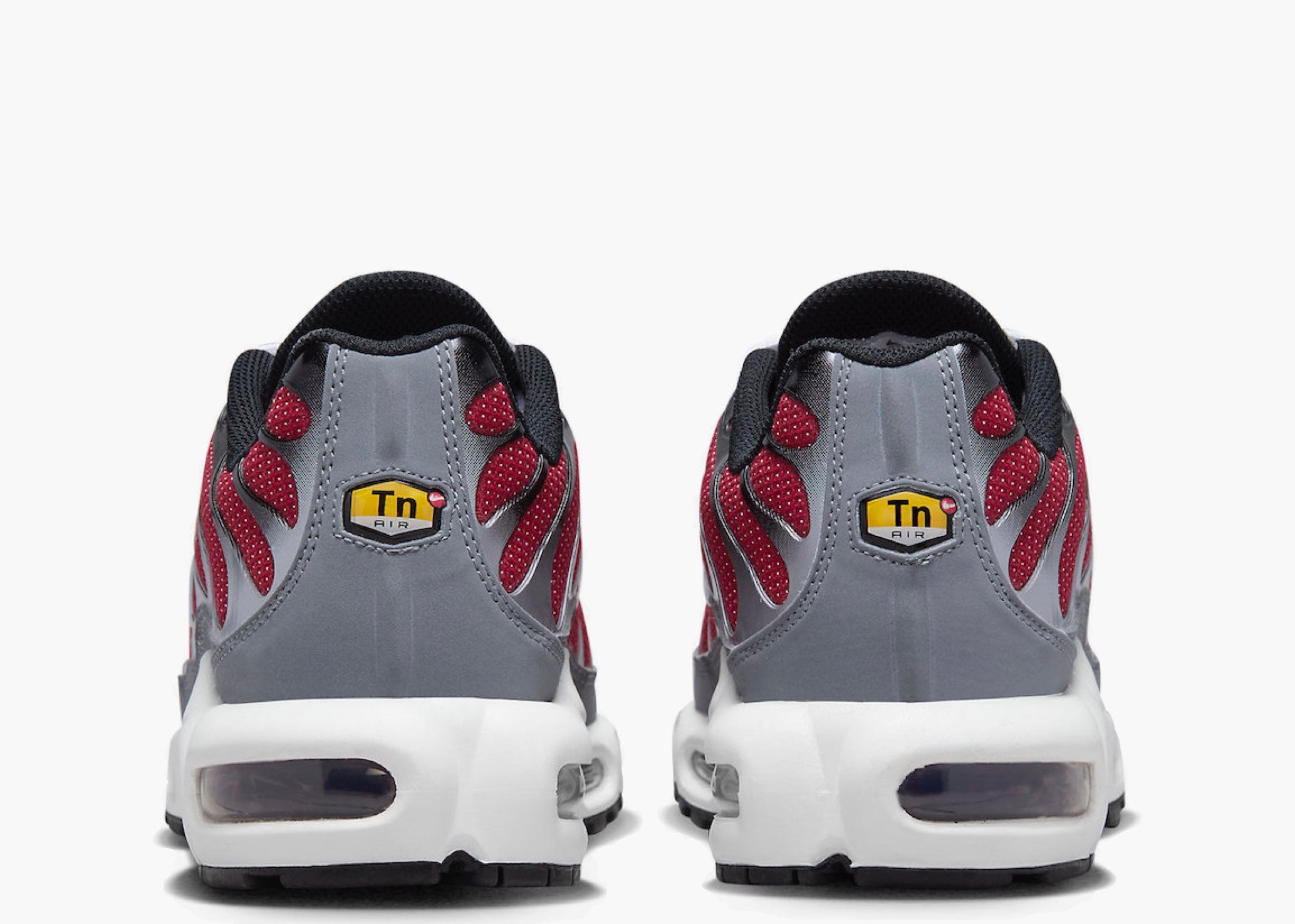 Nike air max plus red and grey new arrivals