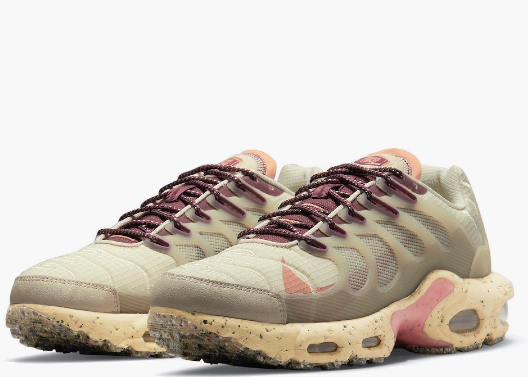 Nike Air Max Terrascape Plus Tan Burgundy Hype Clothinga 