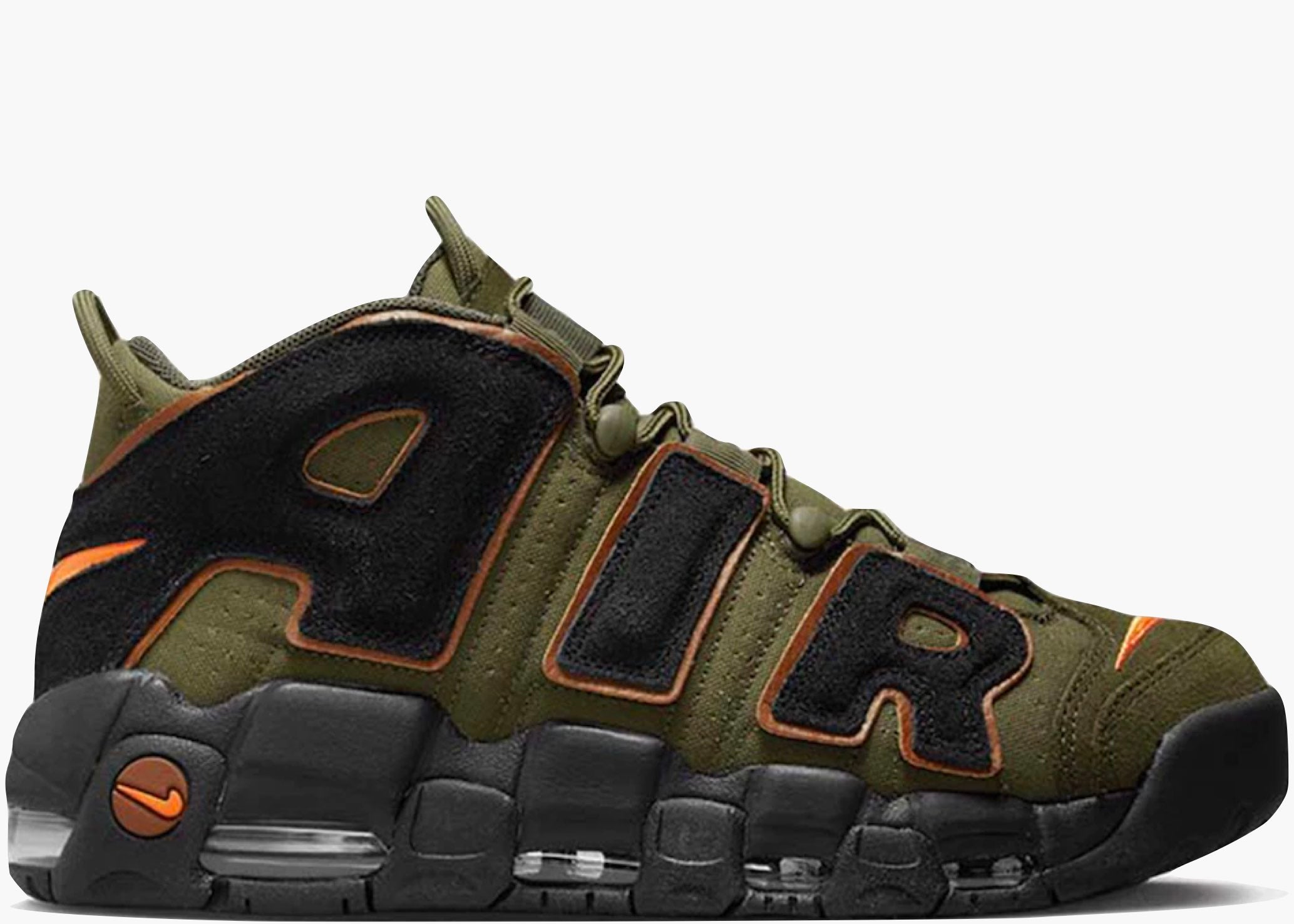 Nike Air More Uptempo 96 Cargo Khaki Alpha Orange Hype Clothinga Limited Edition