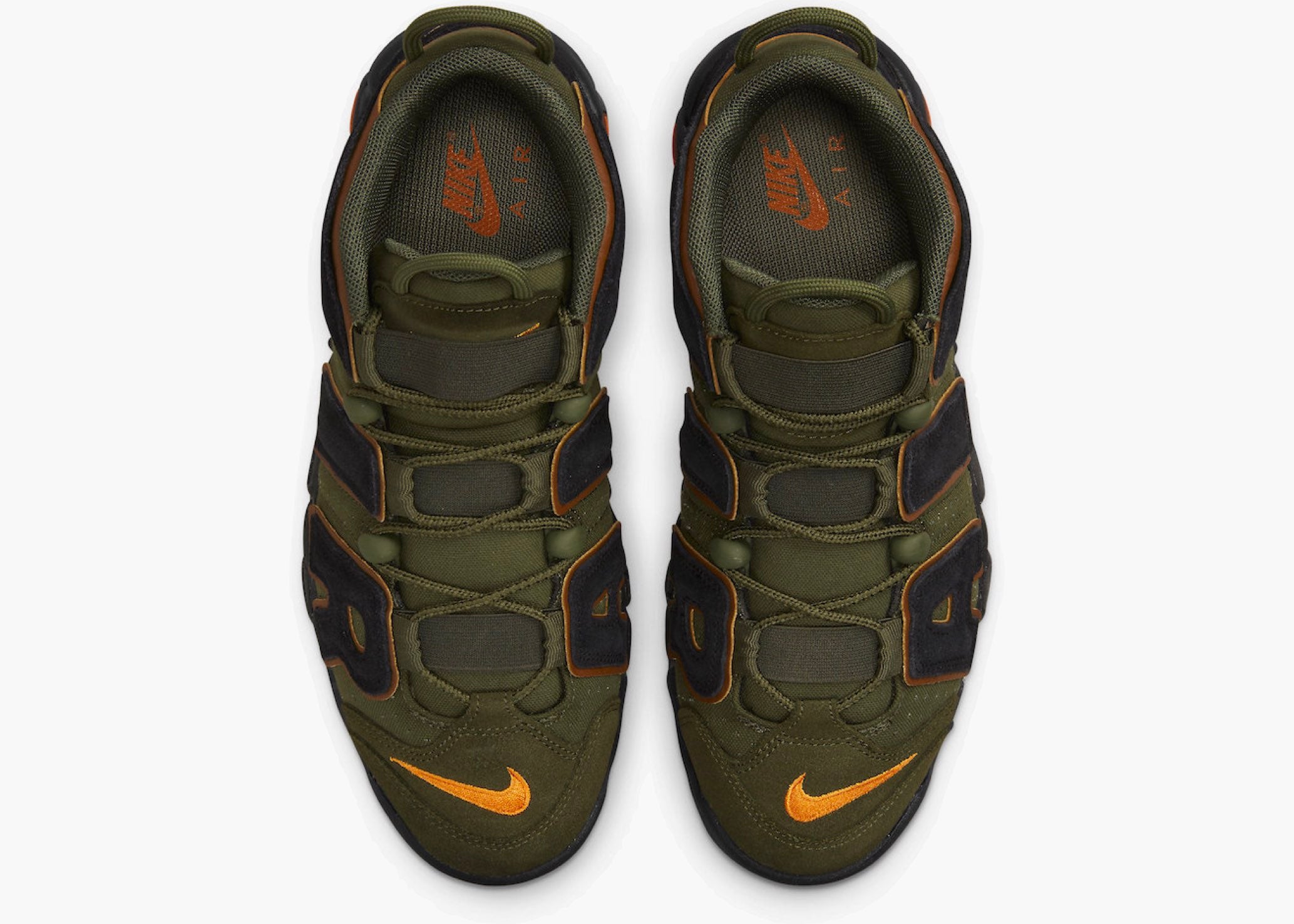 Nike Air More Uptempo 96 Cargo Khaki Alpha Orange Hype Clothinga Limited Edition
