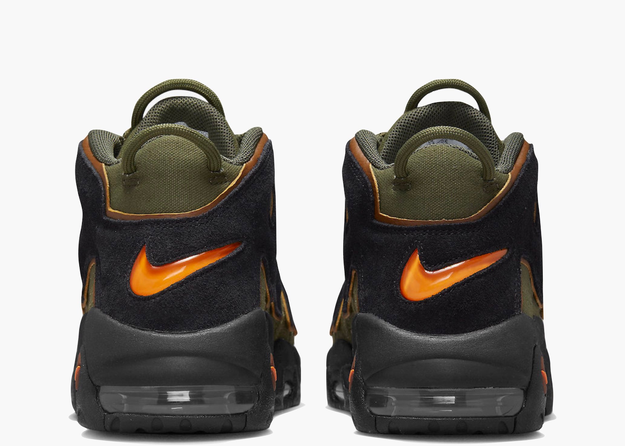 Nike Air More Uptempo 96 Cargo Khaki Alpha Orange Hype Clothinga Limited Edition