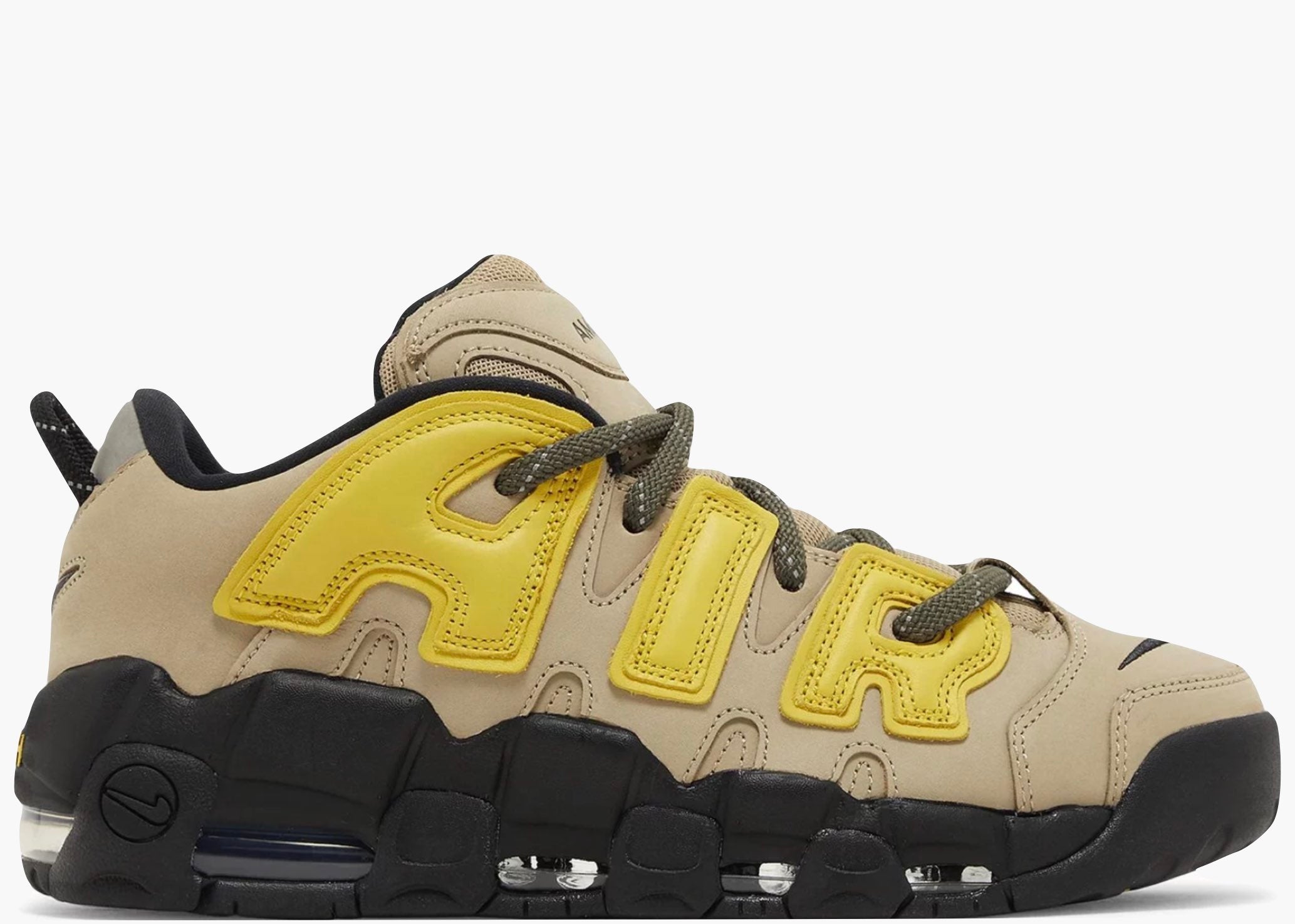 Nike Air More Uptempo Low AMBUSH Vivid Sulfur Limestone FB1299-200 Hype Clothinga Limited Edition