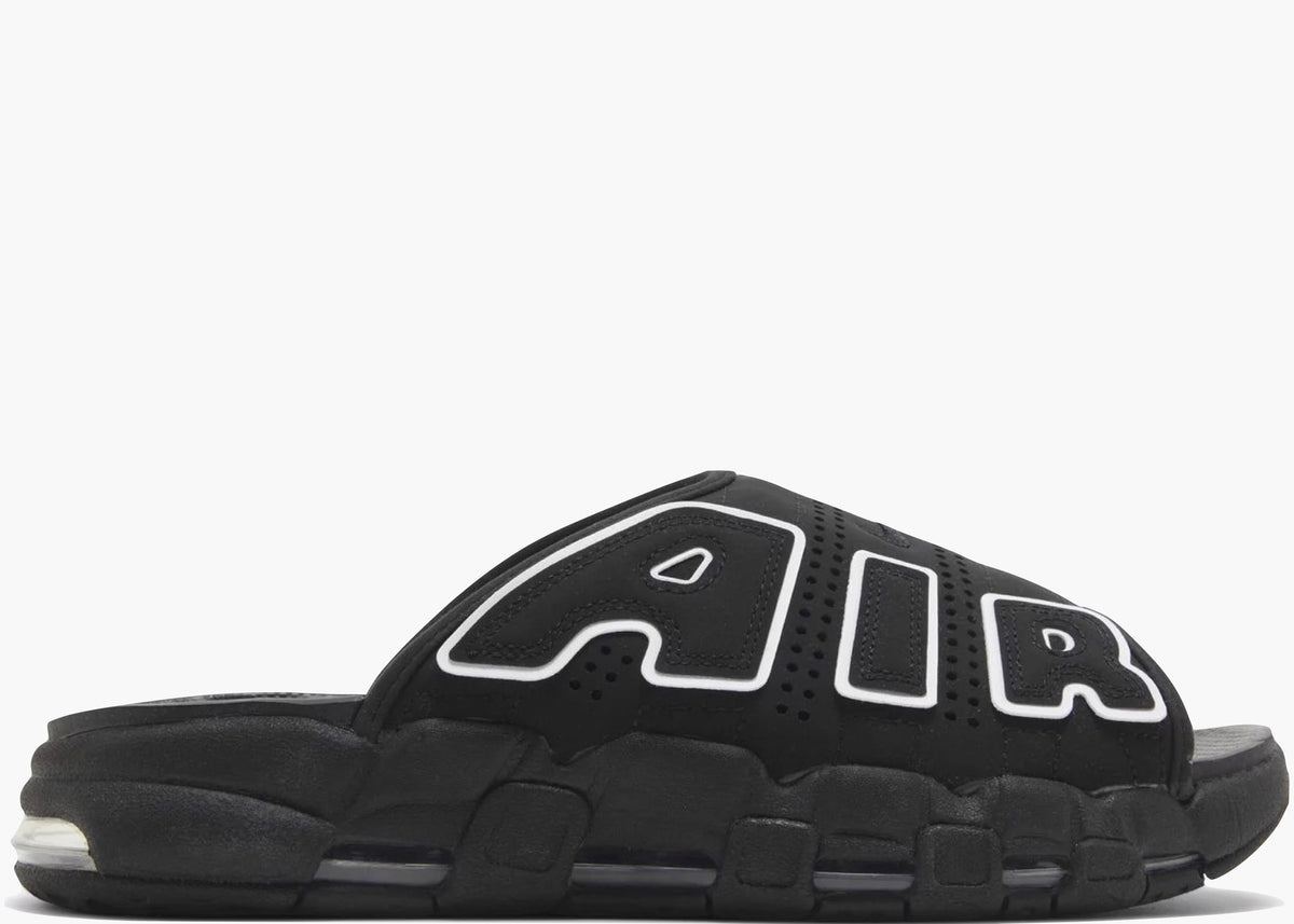 Nike Air More Uptempo Slide OG Black White  DV2137-001 Hype Clothinga Limited Edition