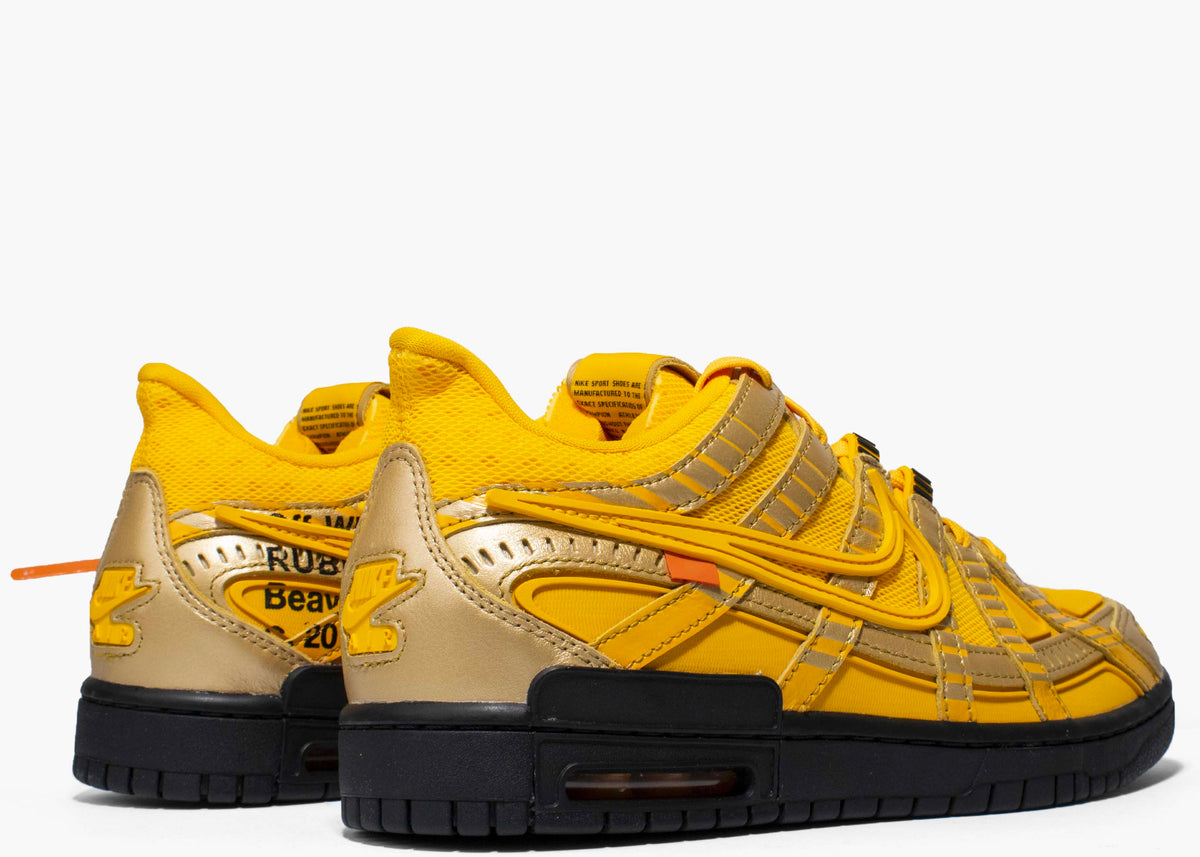 Nike Air Rubber Dunk Off-white University Gold CU6015-700 Hype Clothinga Limited Edition