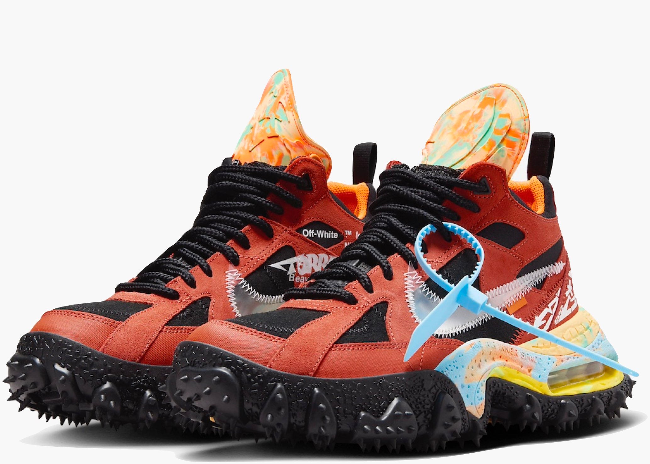 Nike Air Terra Forma Off-White Mantra Orange DQ1615-800 Hype Clothinga Limited Edition