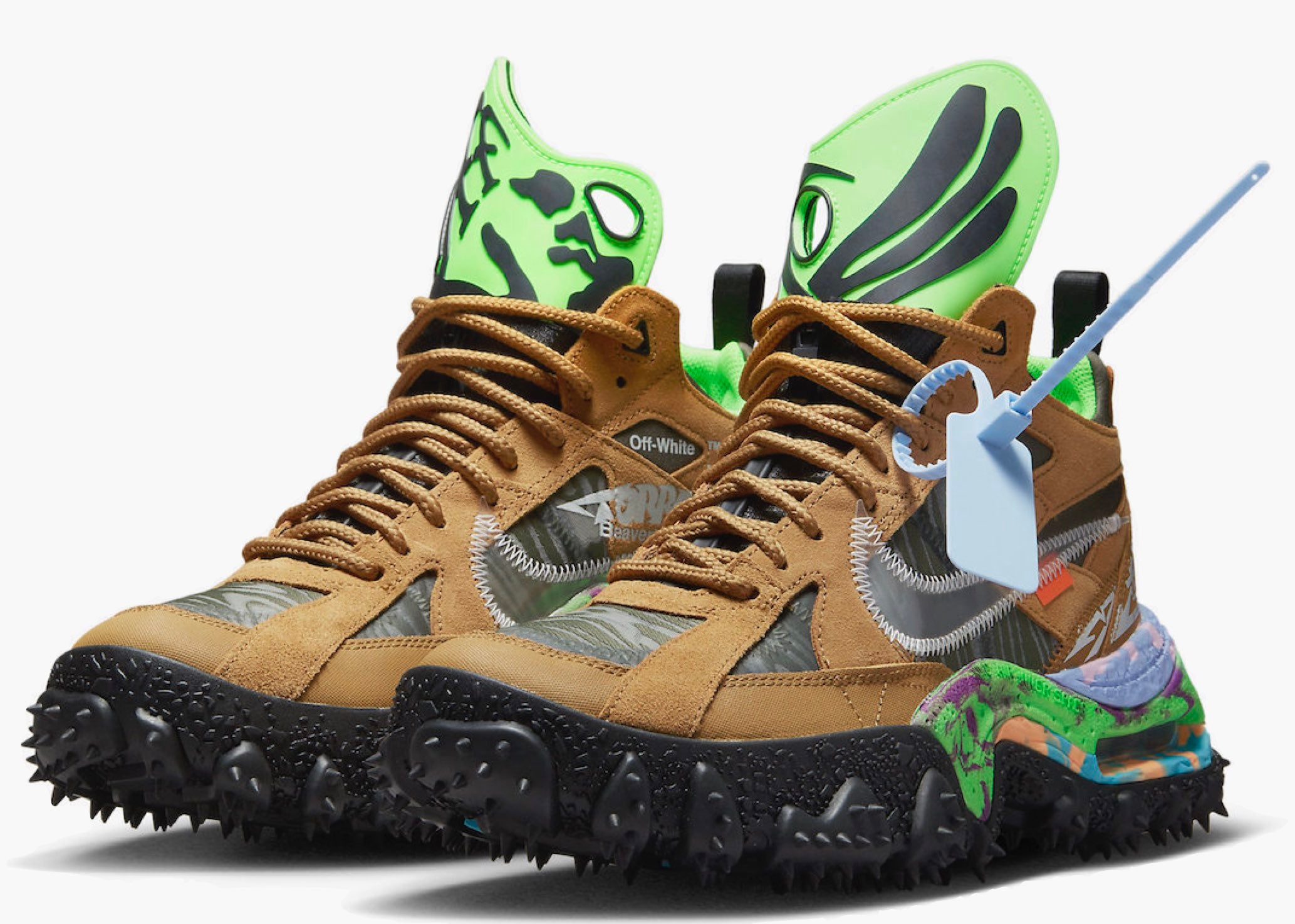 Nike Air Terra Forma Off-White Wheat DQ1615-700 Hype Clothinga Limited Edition