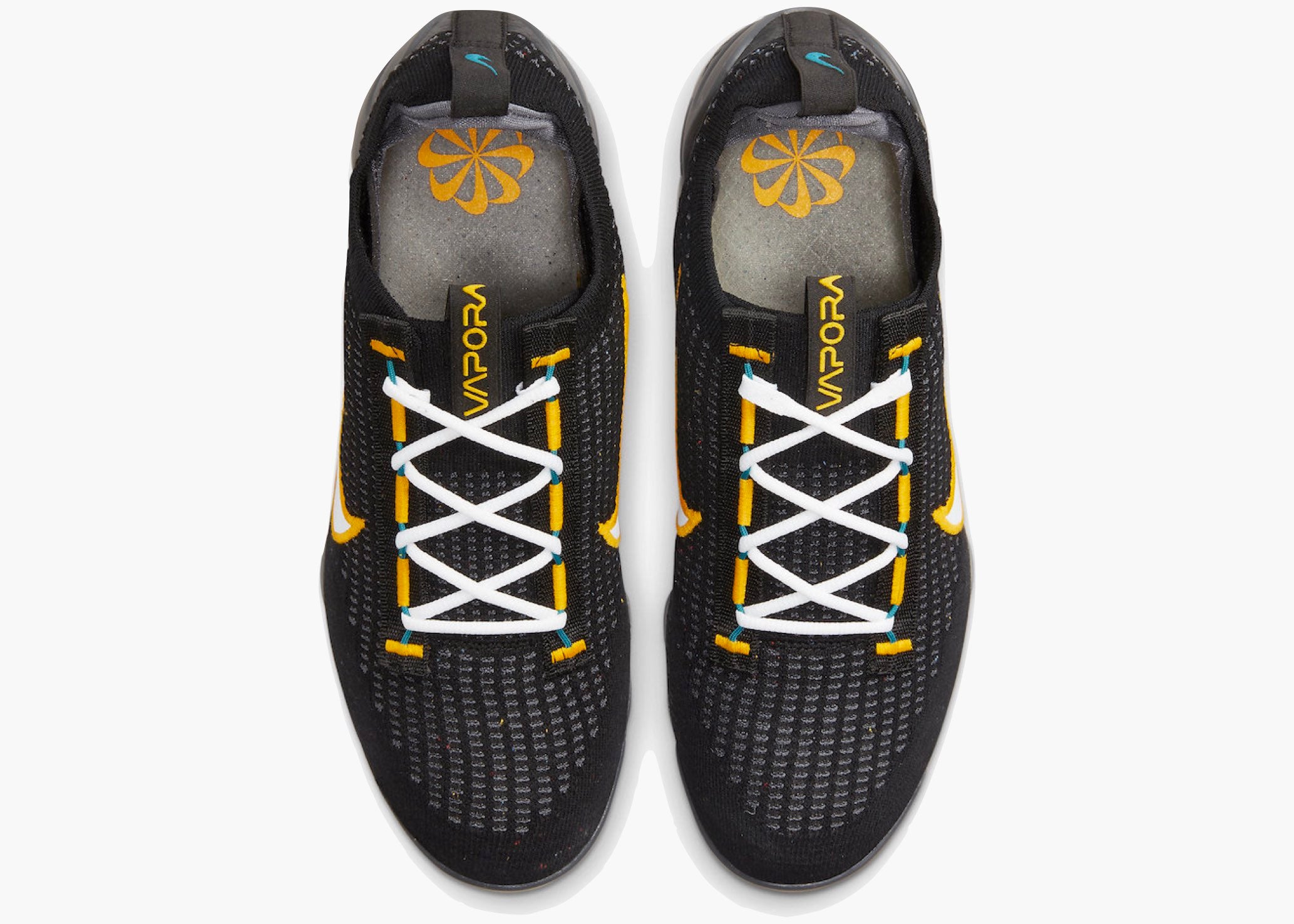 Nike Air VaporMax 2021 FK Black University Gold Hype Clothinga Limited Edition