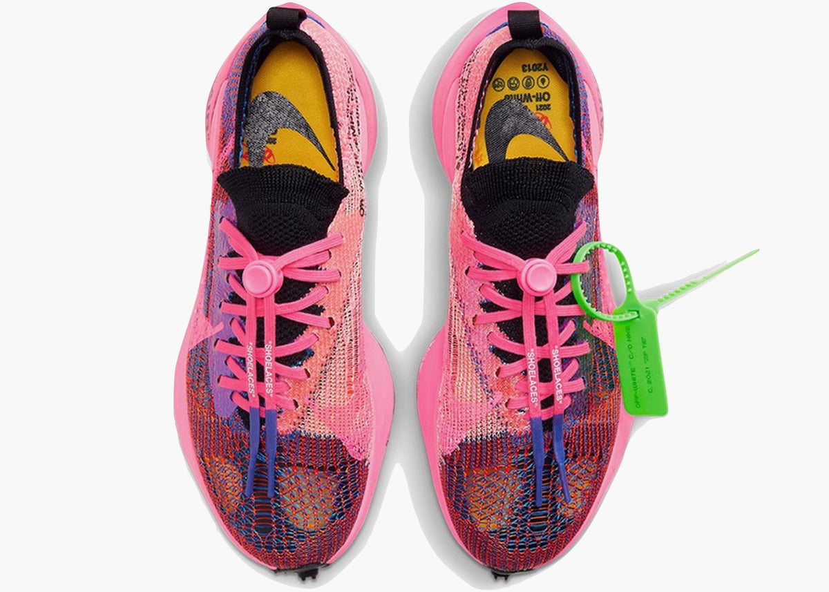 Nike Air Zoom Tempo NEXT% Off-White Racer Blue Pink Glow