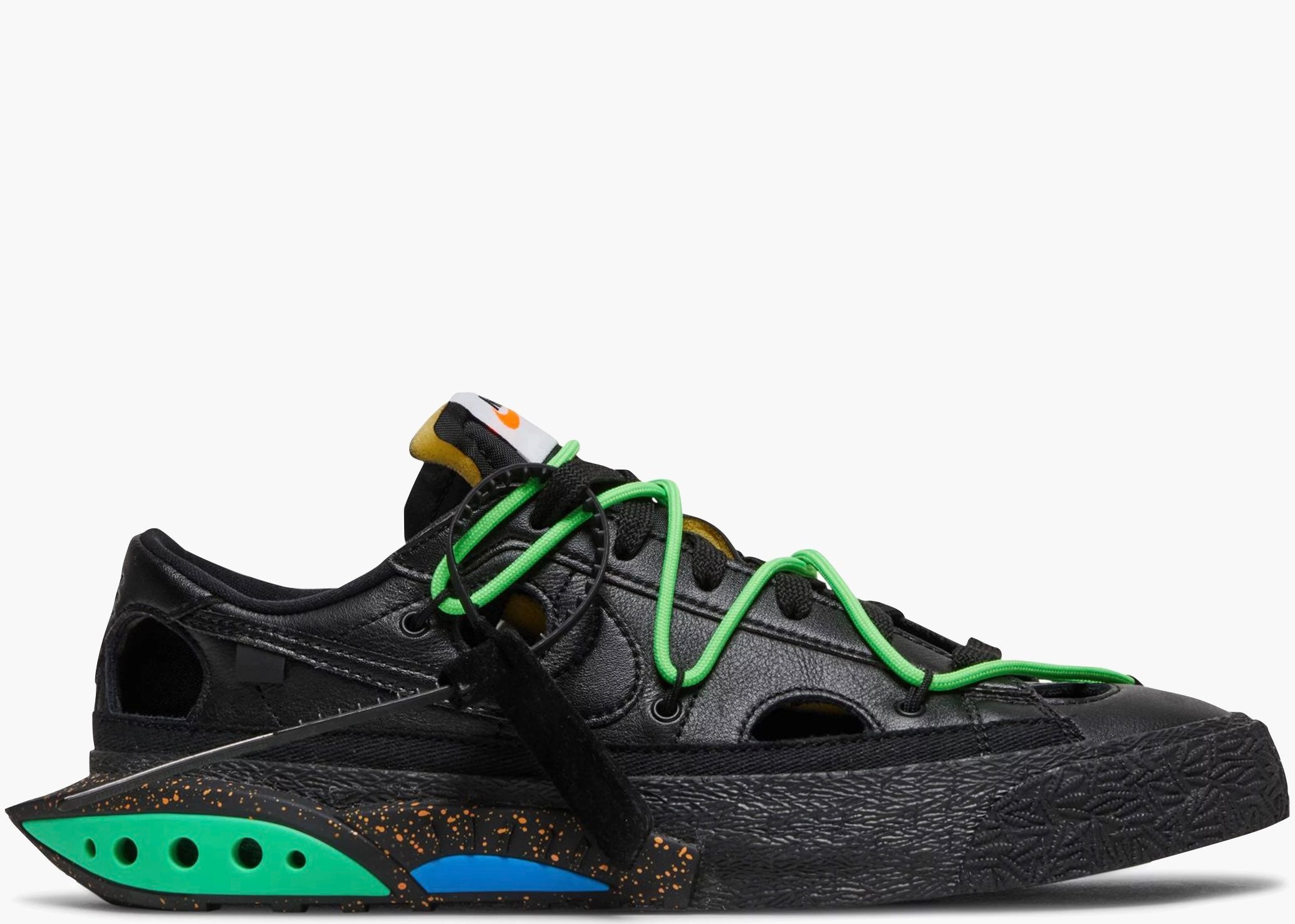 Nike Blazer Low 77 Off-White Electro Green | Hype Clothinga