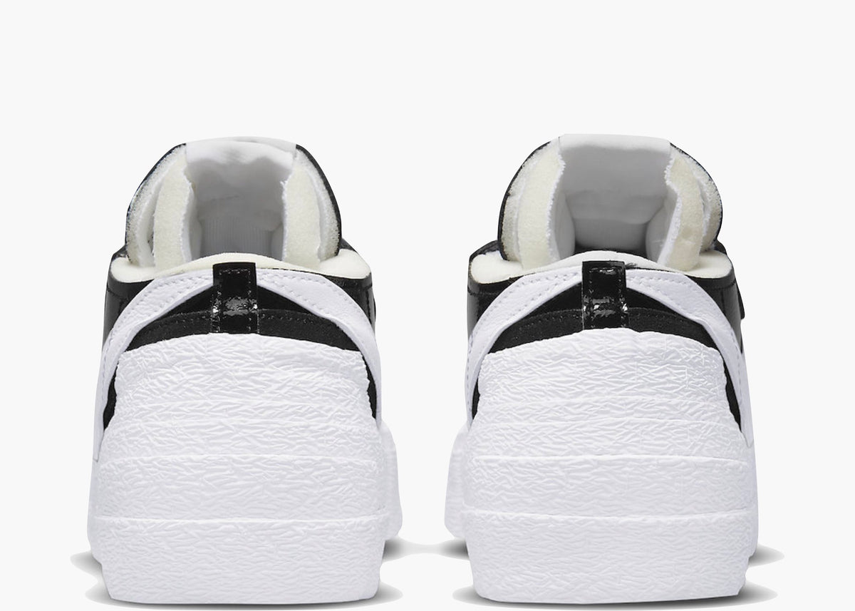 Nike Blazer Low Sacai Black Patent Leather Hype Clothinga Limited Edition