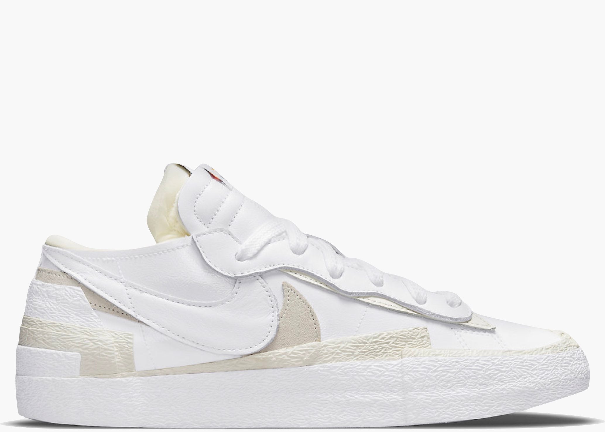 Nike Blazer Low Sacai White Patent Leather Hype Clothinga Limited Edition