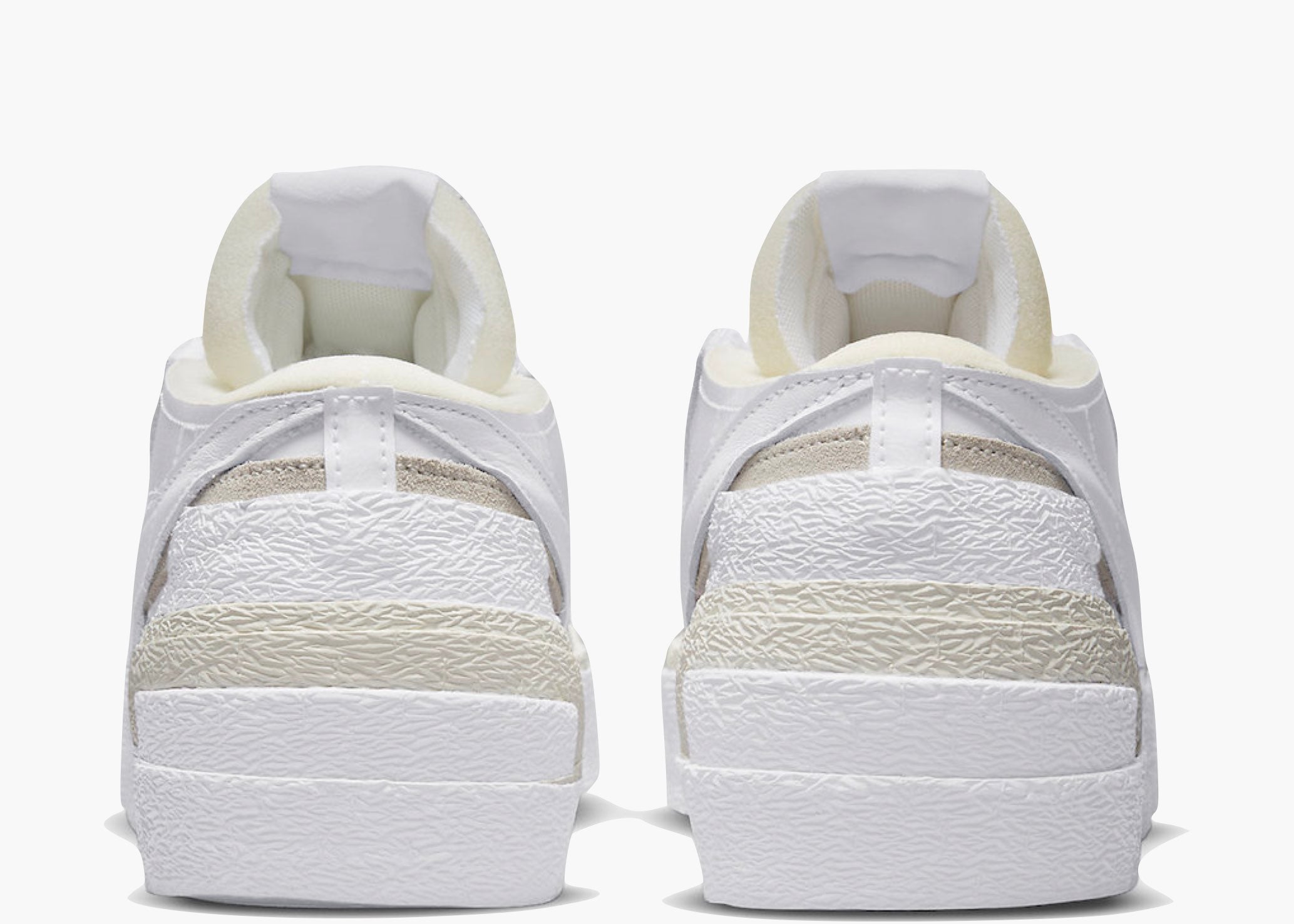 Nike Blazer Low Sacai White Patent Leather Hype Clothinga Limited Edition