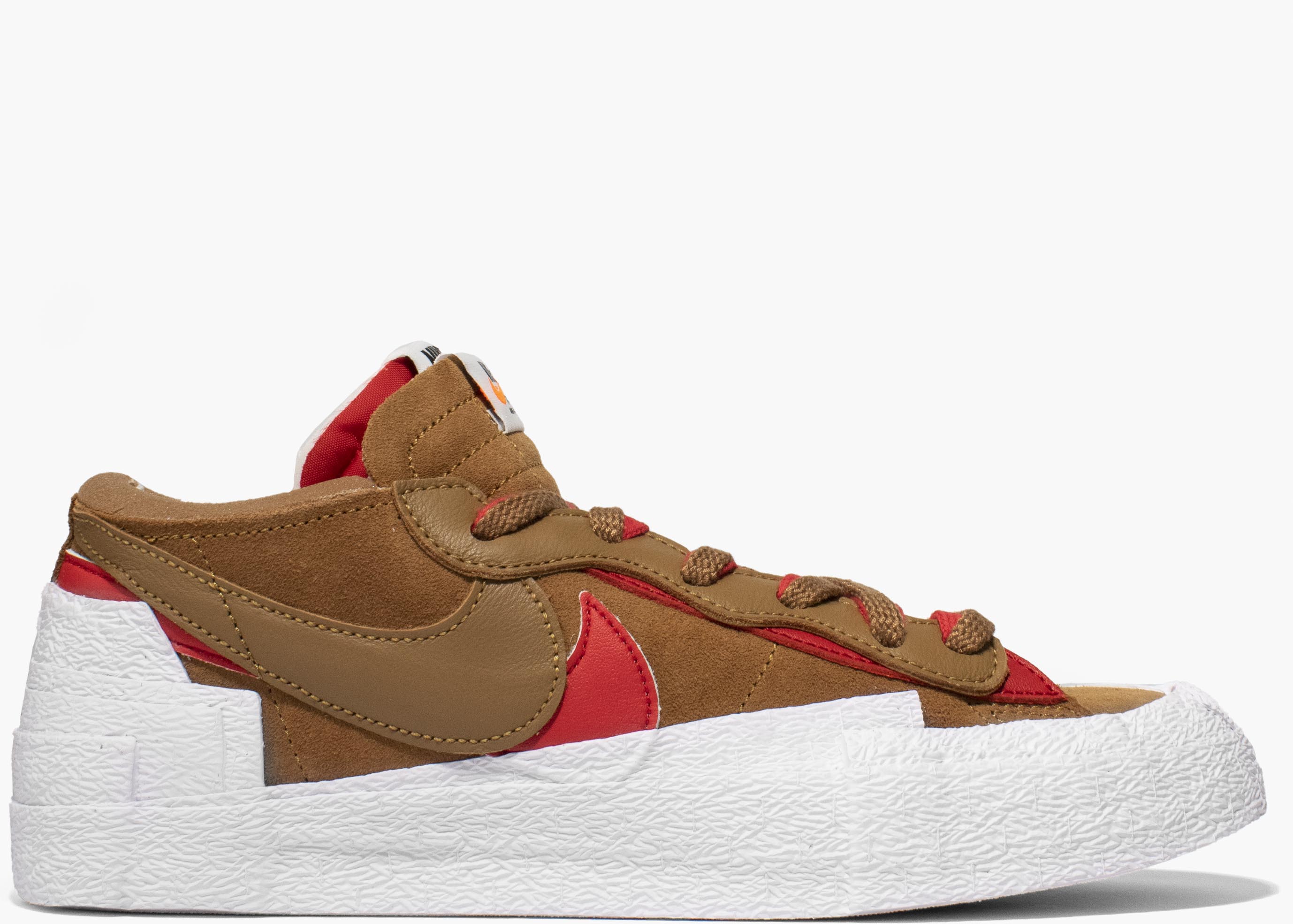 Nike Blazer Low sacai British Tan DD1877-200 Hype Clothinga Limited Edition
