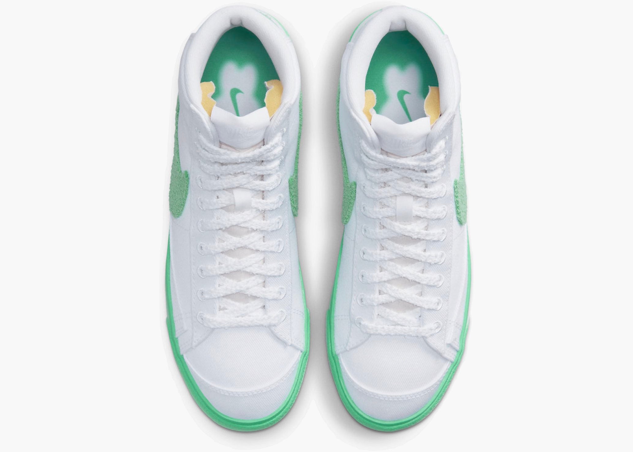 Nike Blazer Mid 77 Green Fade (Women's)  FJ4547-100 Hype Clothinga Limited Edition
