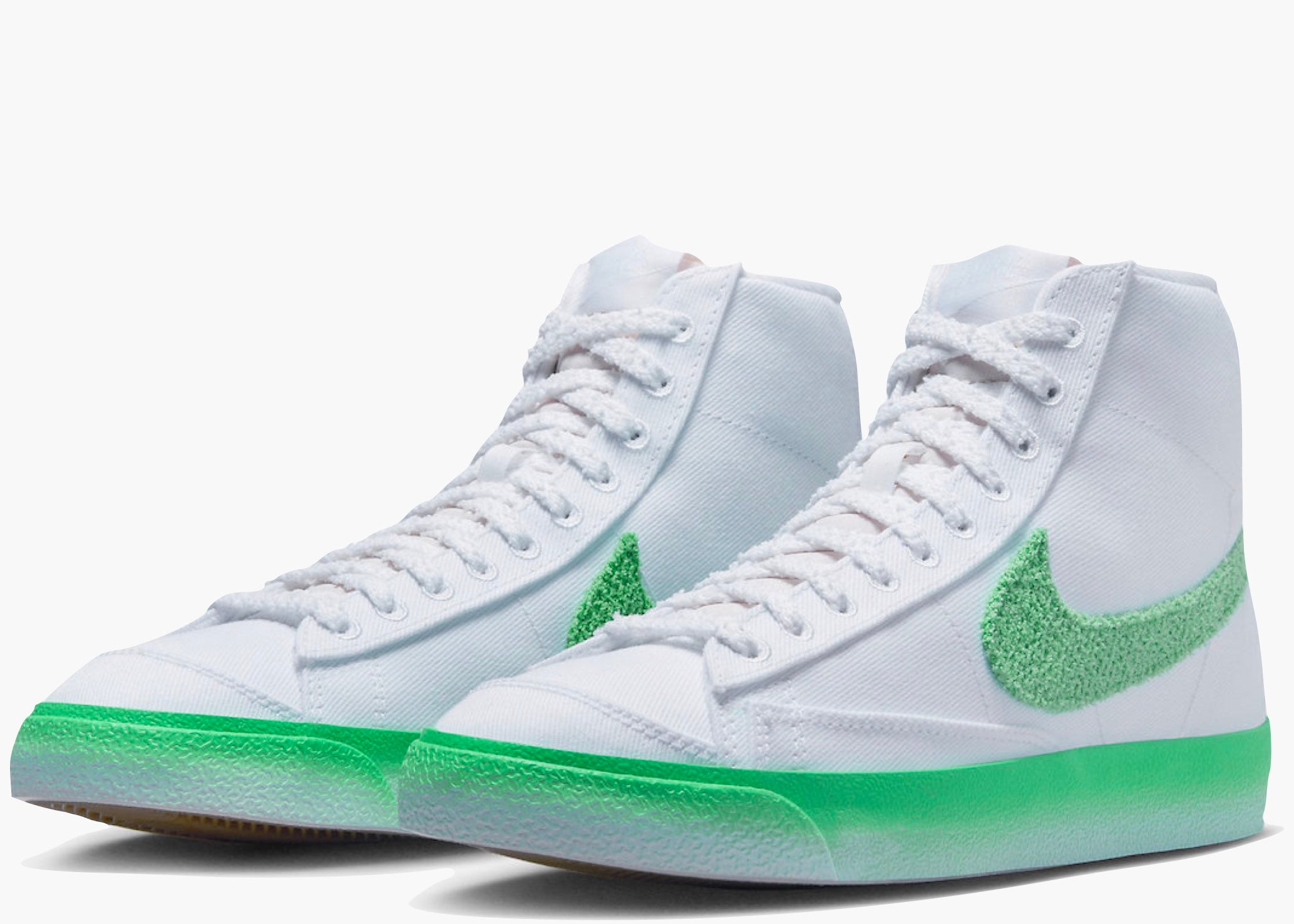 Nike Blazer Mid 77 Green Fade (Women's)  FJ4547-100 Hype Clothinga Limited Edition
