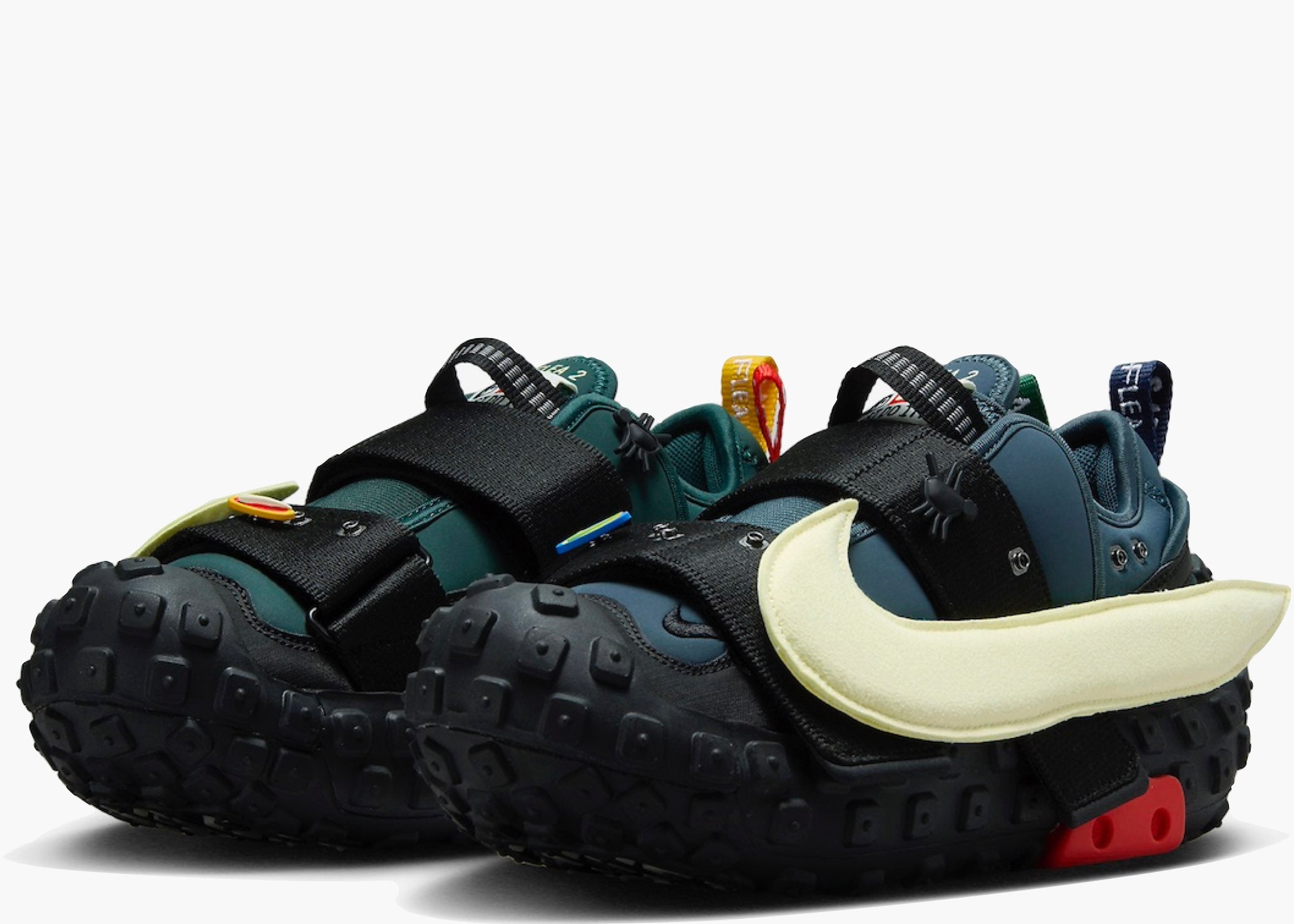 Nike CPFM Air Flea 2 Cactus Plant Flea Market Faded Spruce DV7164-300 Hype Clothinga Limited Edition