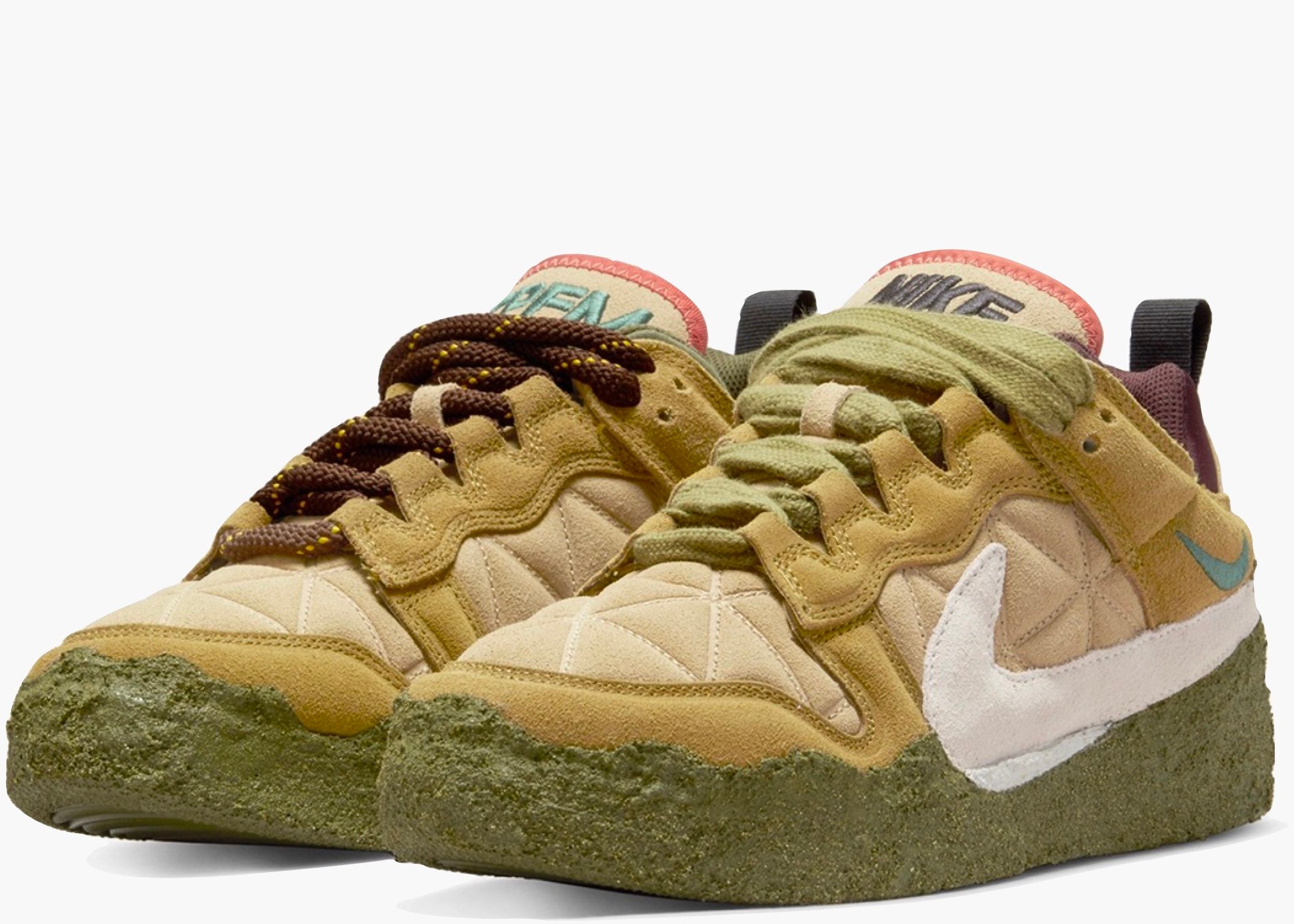 Nike CPFM Flea 1 Cactus Plant Flea Market Tan Mossy Green Hype clothinga Limited Edition