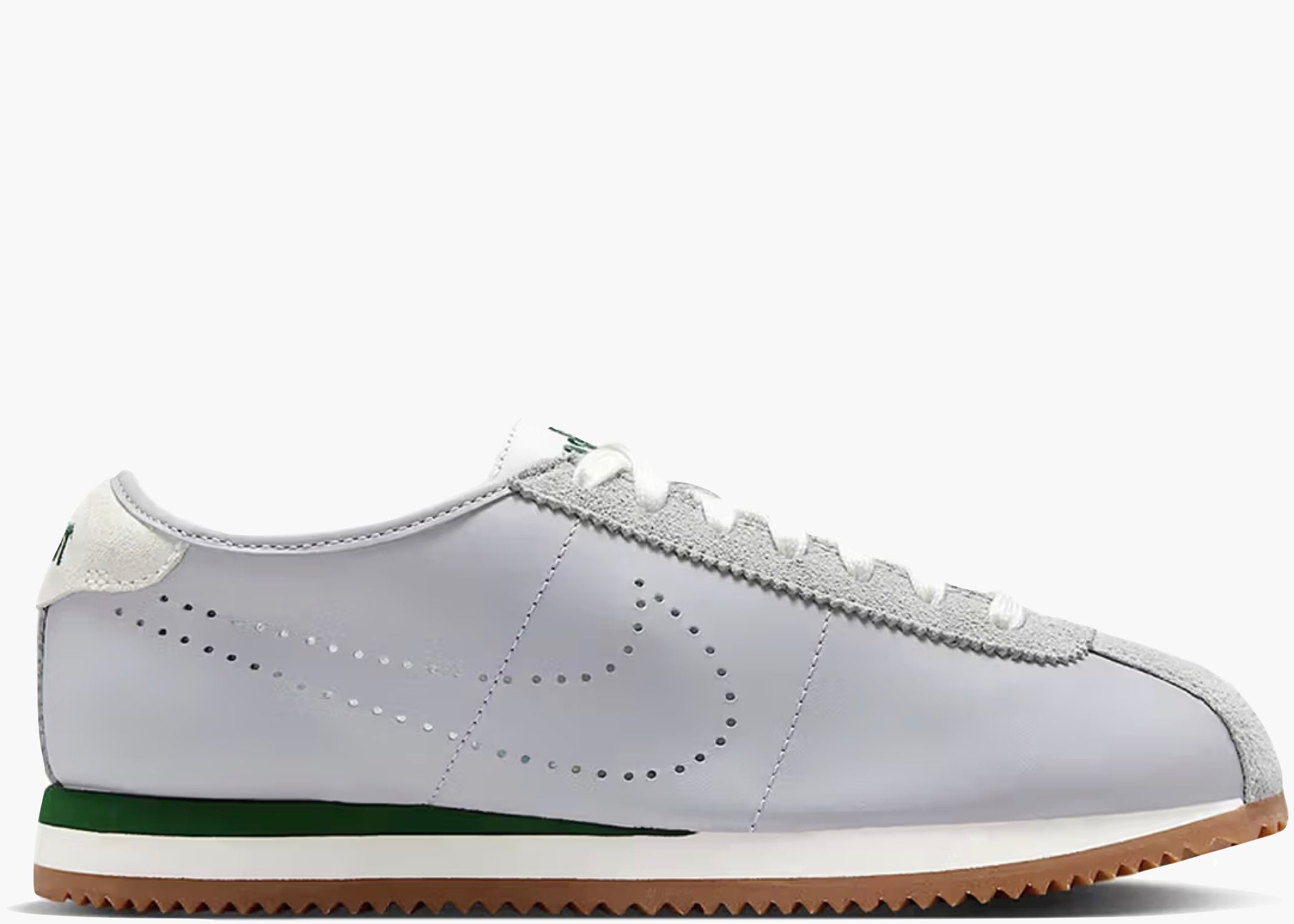 Nike Cortez Wolf Grey Perforated Swoosh (W) HQ1841-001 Hype Clothinga Limited Edition