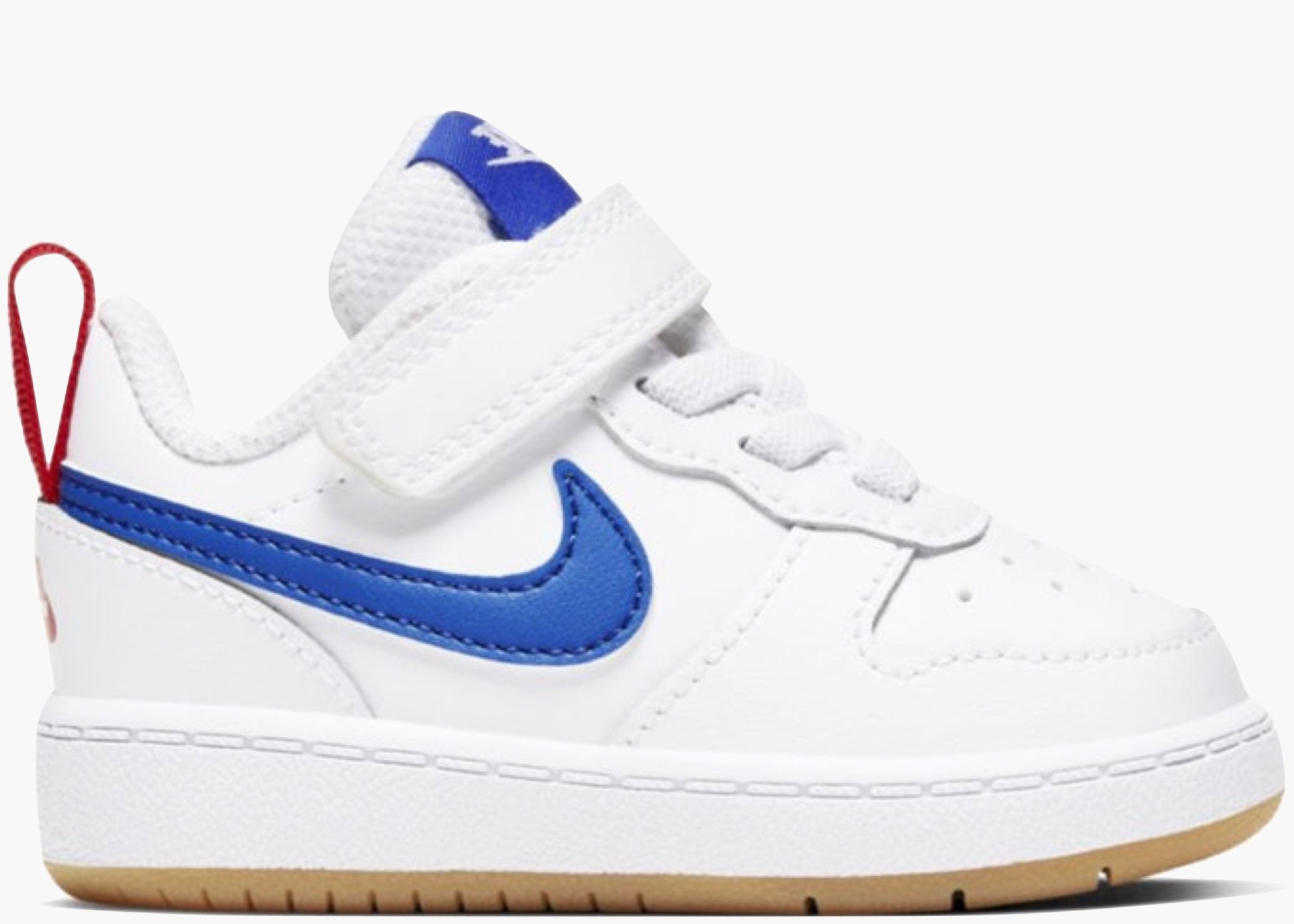 Nike Court Borough Low 2 White Pacific Blue (TD) BQ5453-109 Hype Clothinga