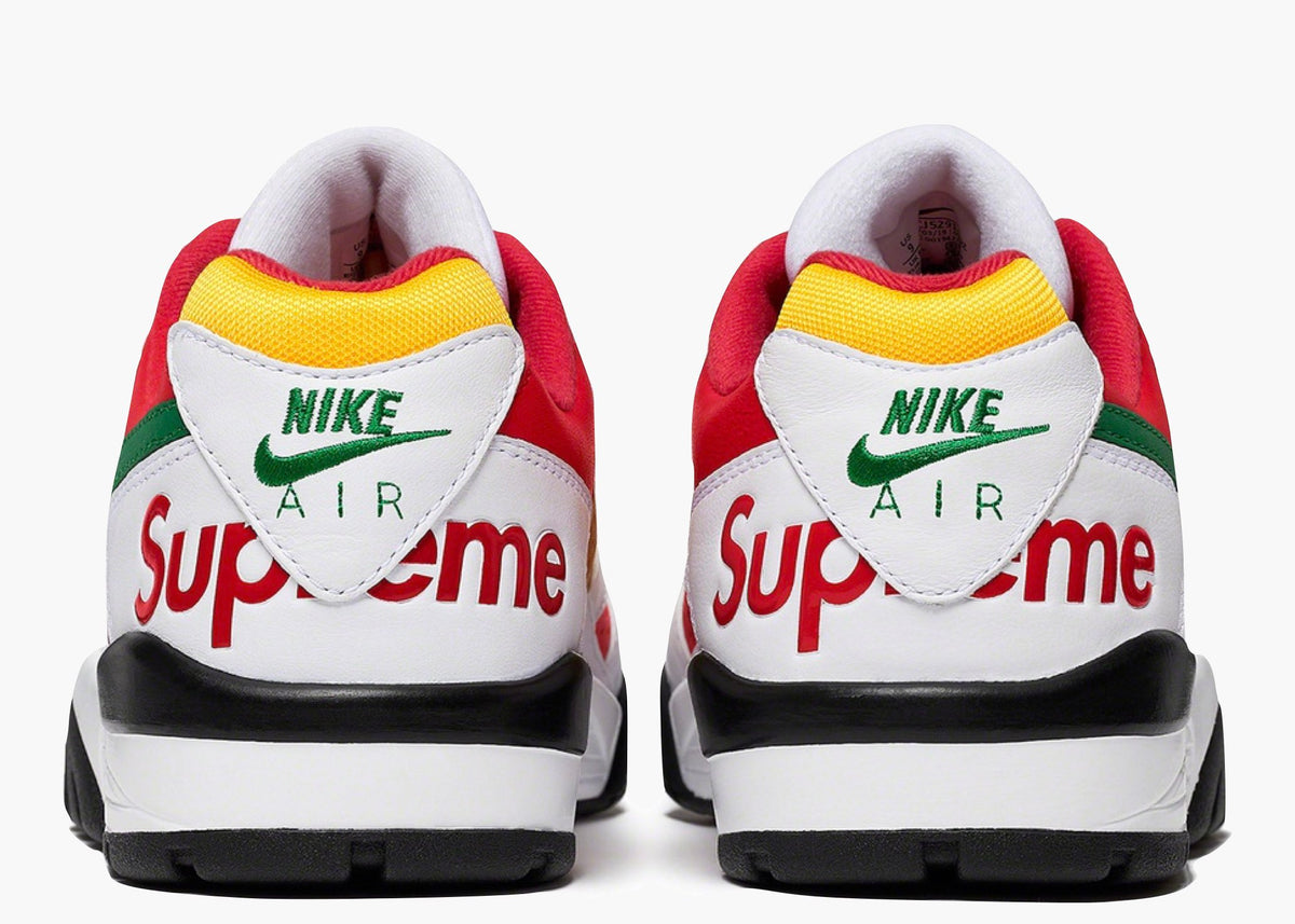 Nike Cross Trainer Low Supreme White Yellow Red Hype Clothinga Limited Edition