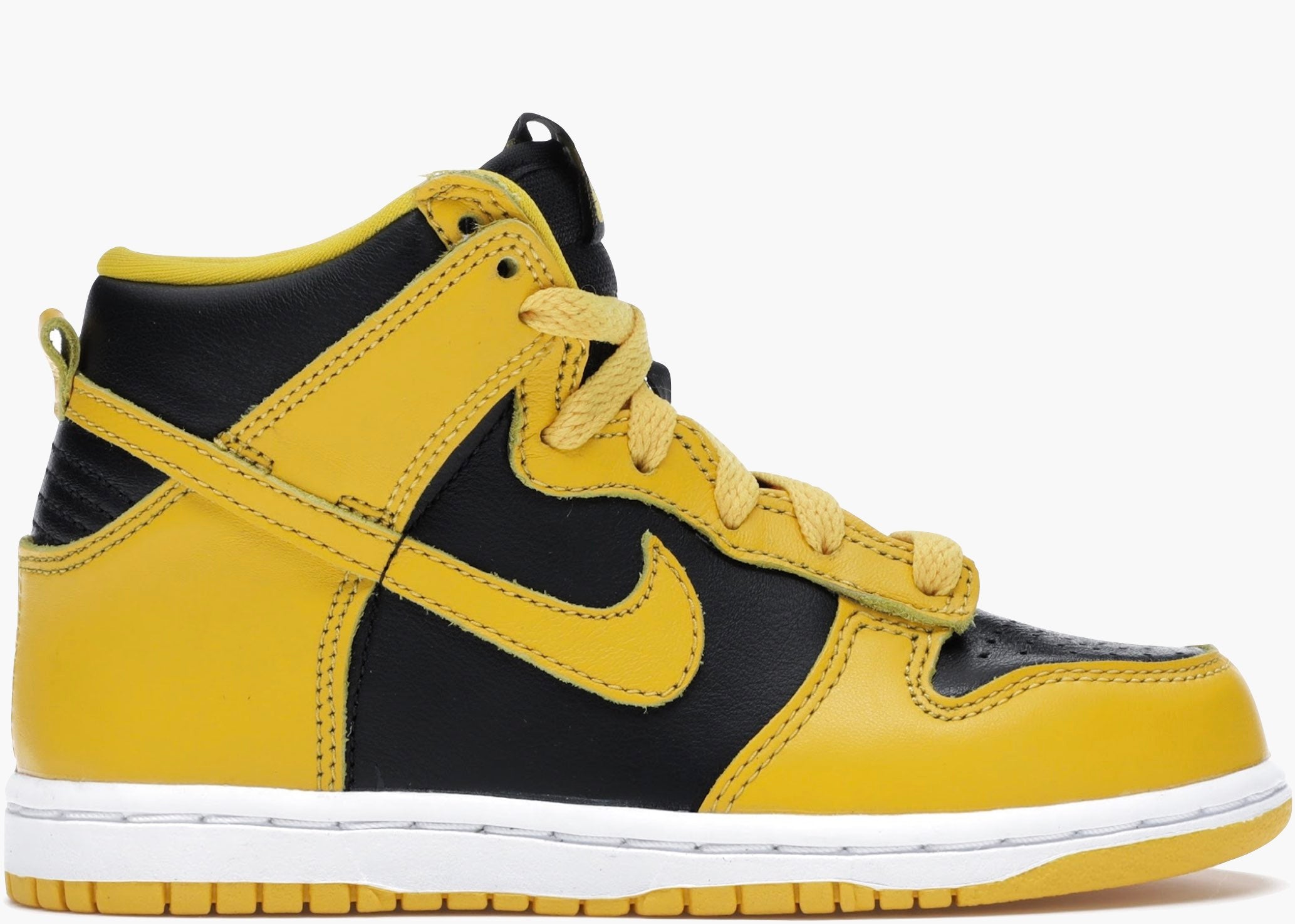 Nike Dunk High Black Varsity Maize (PS) DC9053-002 Hype Clothinga