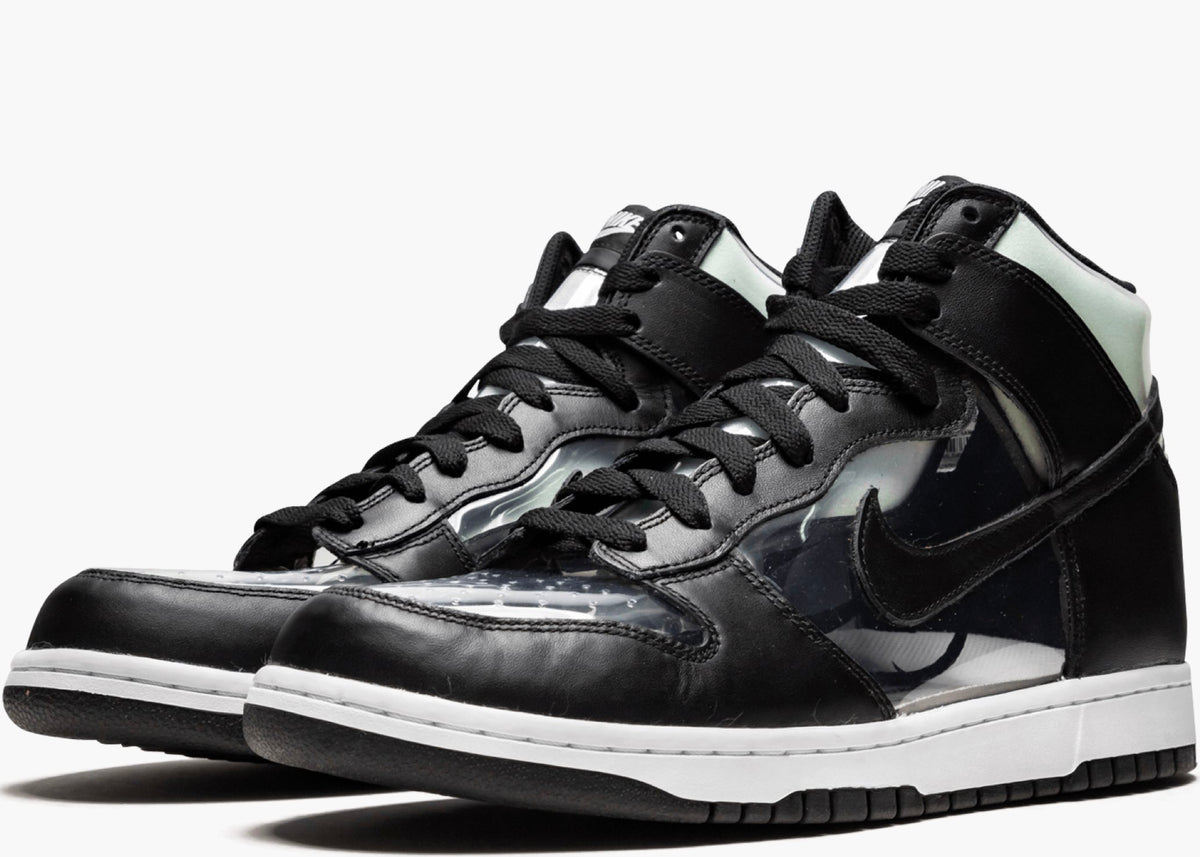 Nike Dunk High Comme Des Garcons Clear 917428-001 Hype Clothinga