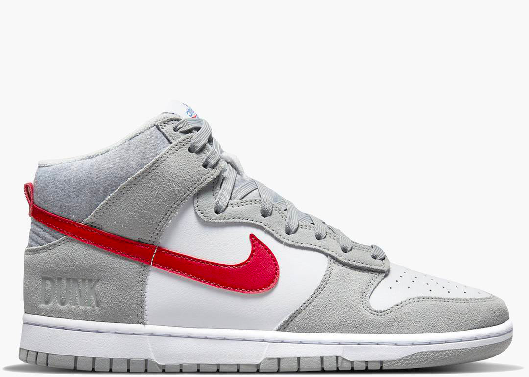 Nike Dunk High Light Smoke Grey Gym Red Hype Clothinga Limited Edition