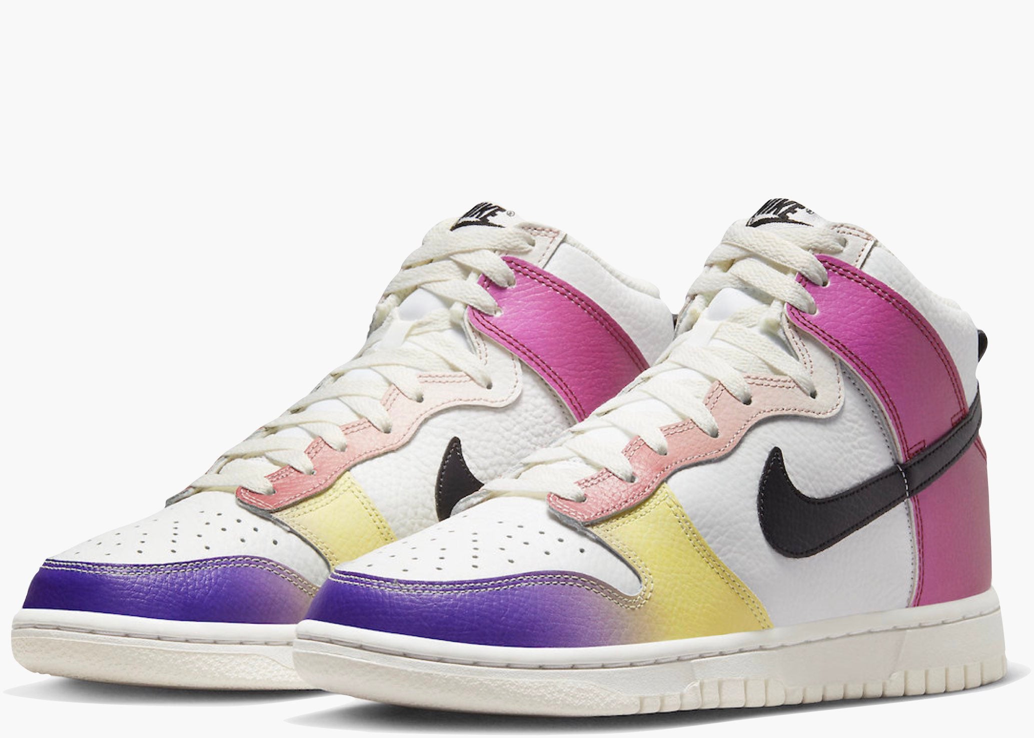 Nike Dunk High Multi-Color Gradient (W) Hype Clothinga Limited Edition