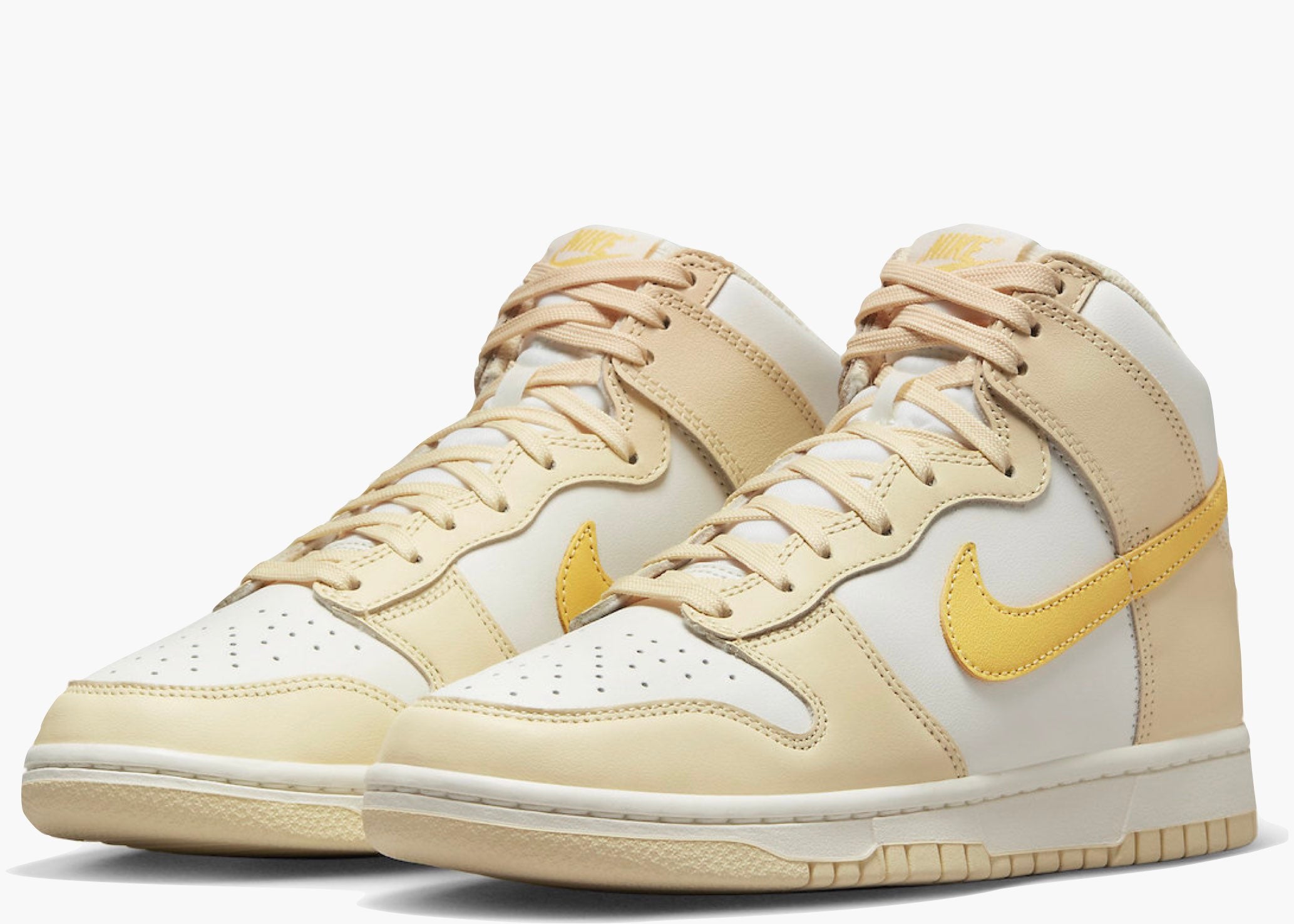 Nike Dunk High Pale Vanilla Topaz Gold (W)