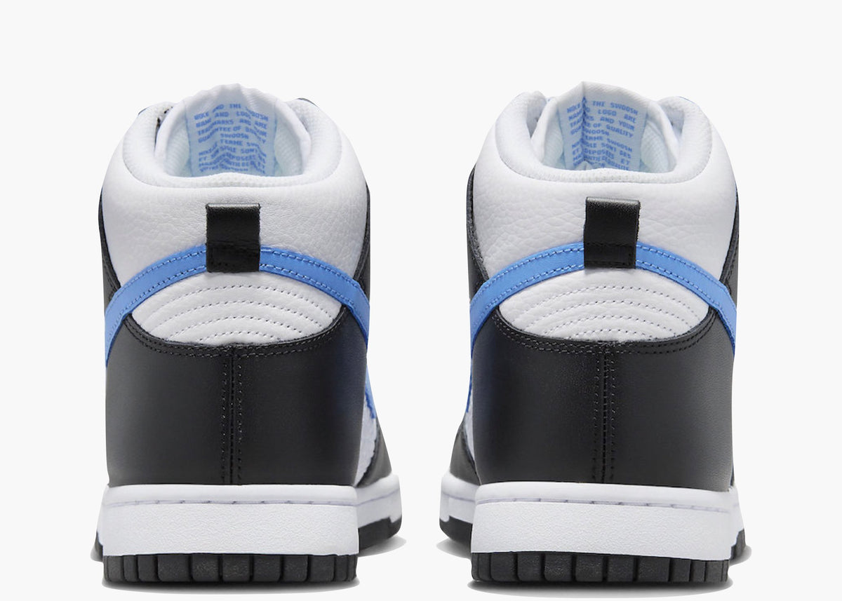 Nike Dunk High Retro FLC Black University Blue White  FJ4210-001 Hype Clothinga Limited Edition