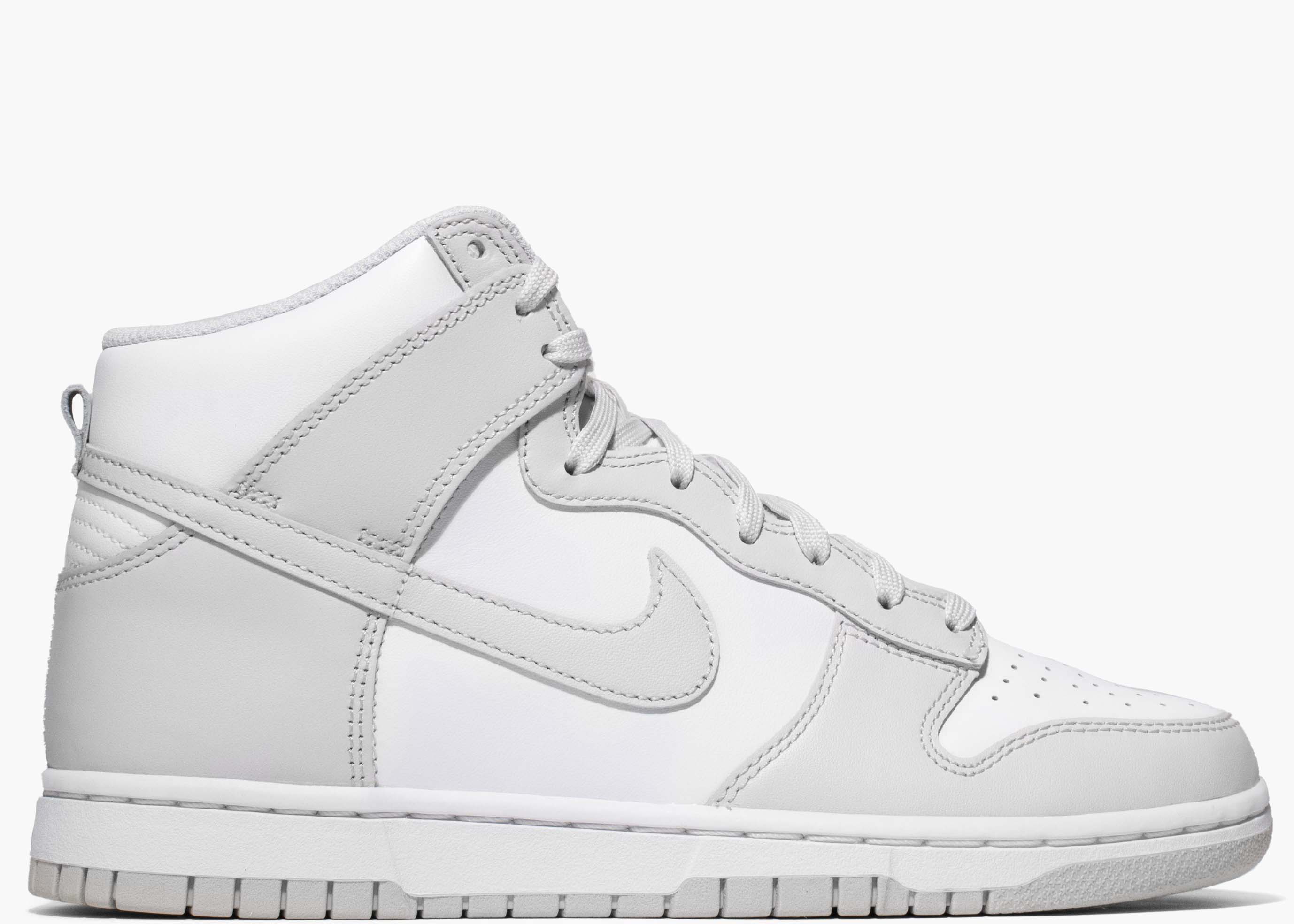 Nike Dunk High Retro White Vast Grey DD1399-100 hype clothinga limited edition