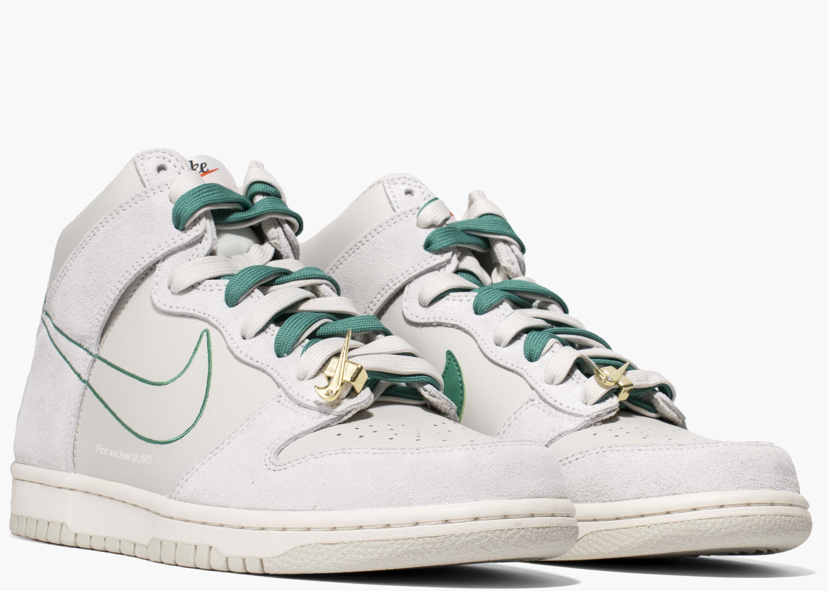 Nike Dunk High SE First Use Sail Green (GS) DD0733-00 Hype Clothinga Limited Edition