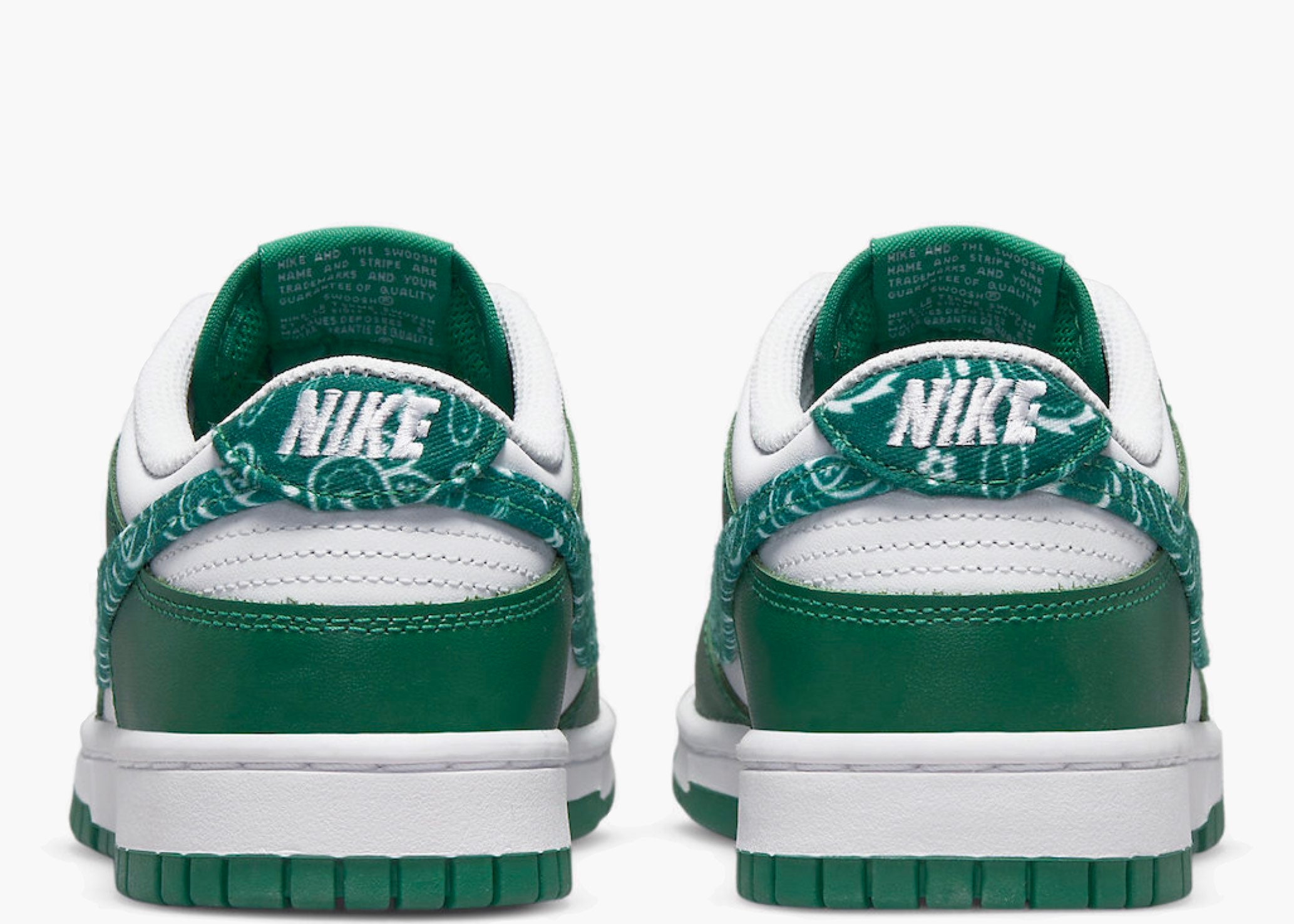 Nike Dunk Low Essential Paisley Pack Green (W) Hype Clothinga Limited edition