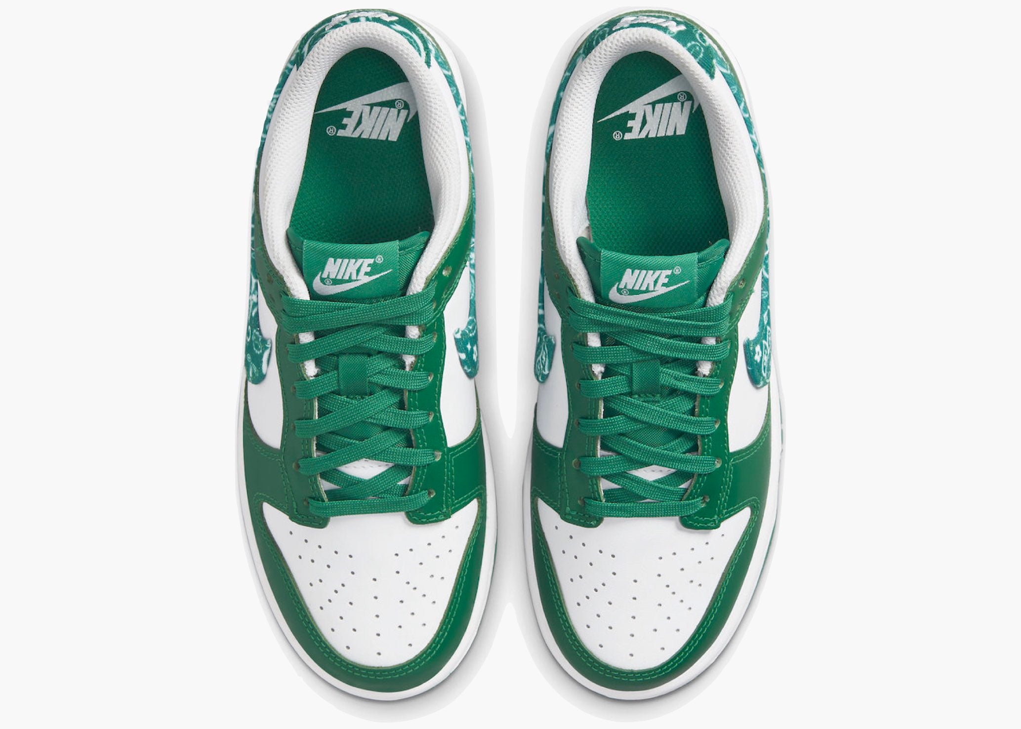 Nike Dunk Low Essential Paisley Pack Green (W) Hype Clothinga Limited edition