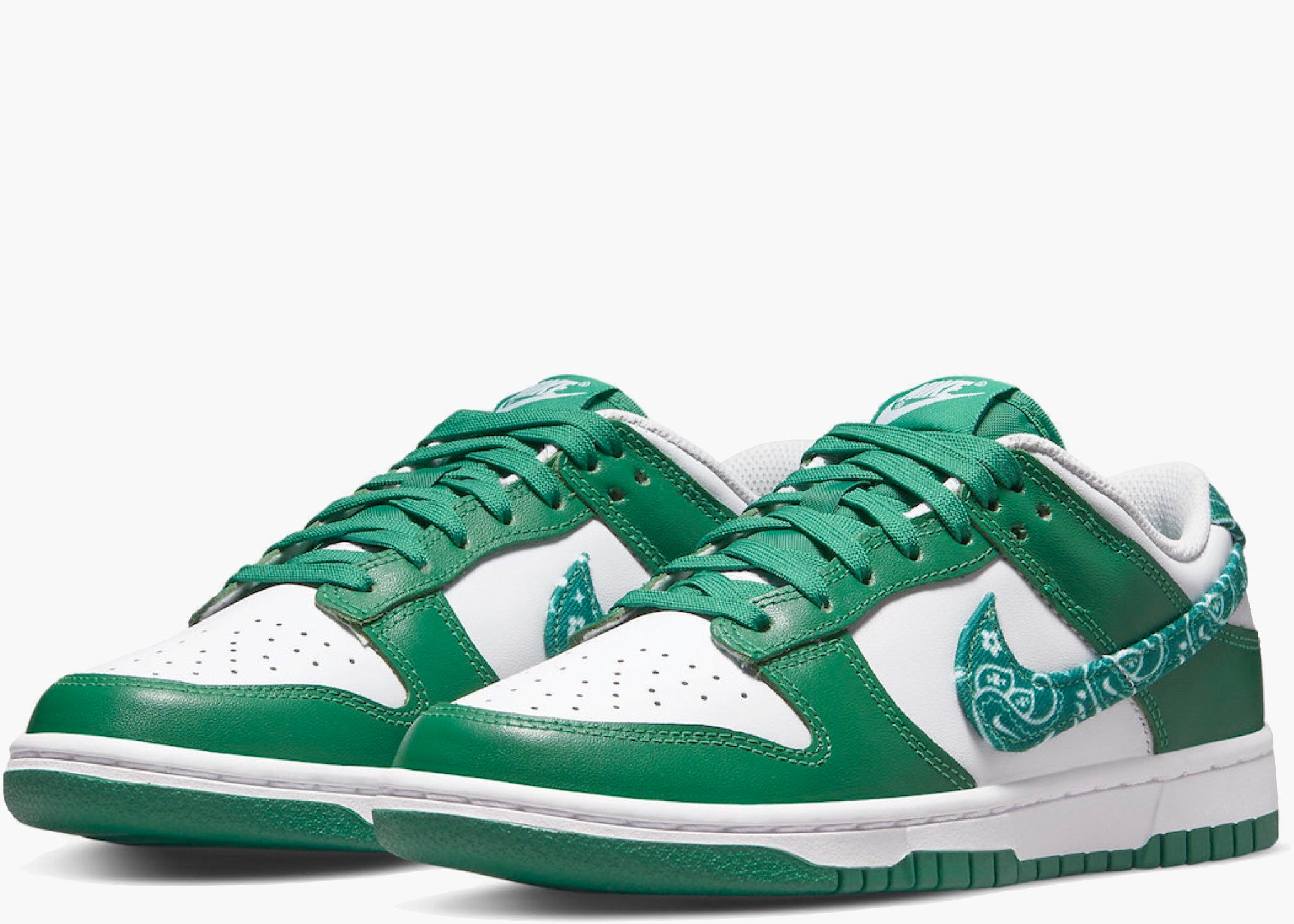 Nike Dunk Low Essential Paisley Pack Green (W) Hype Clothinga Limited edition