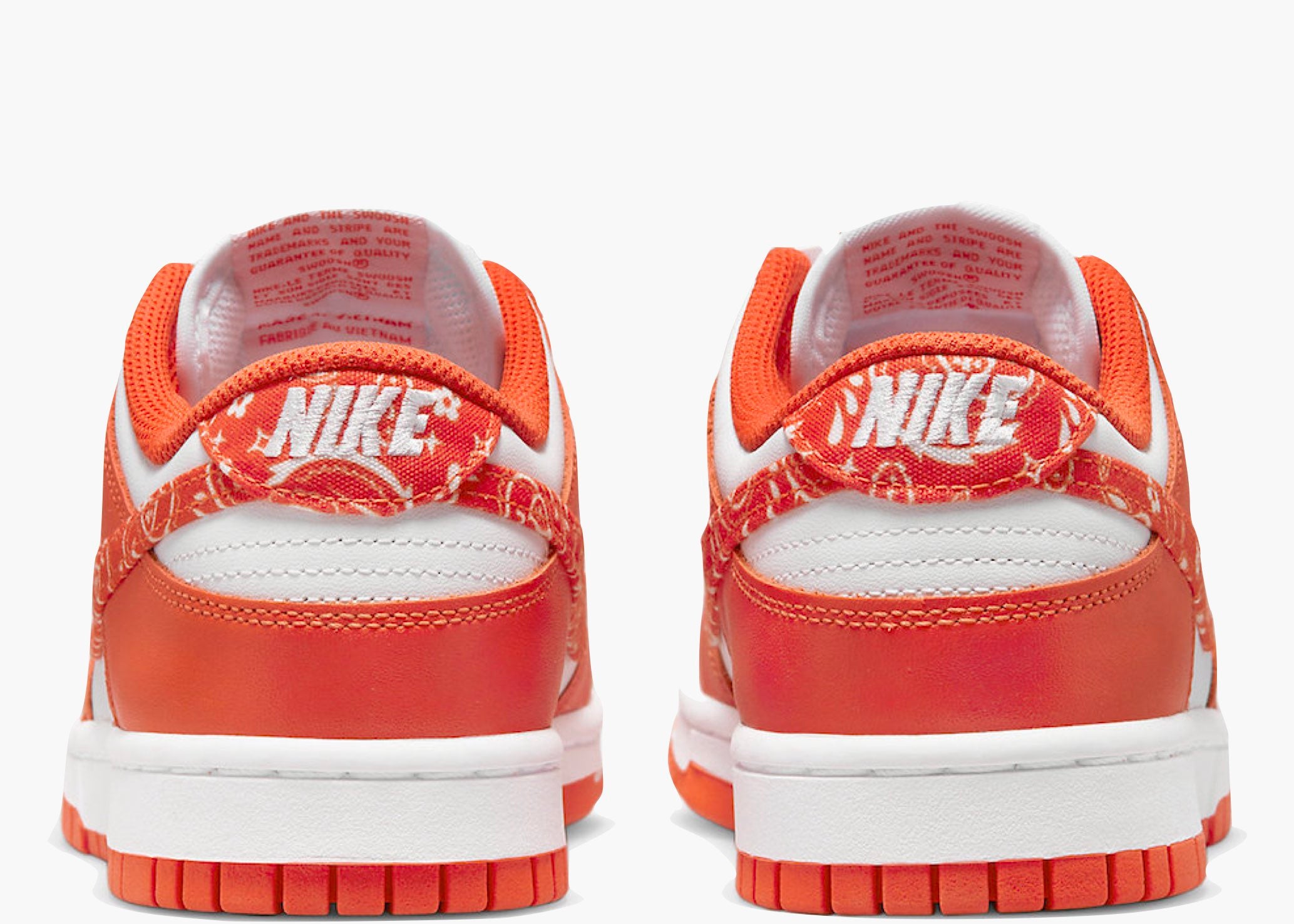 Nike Dunk Low Essential Paisley Pack Orange  DH4401-103 Hype Clothinga Limited Edition