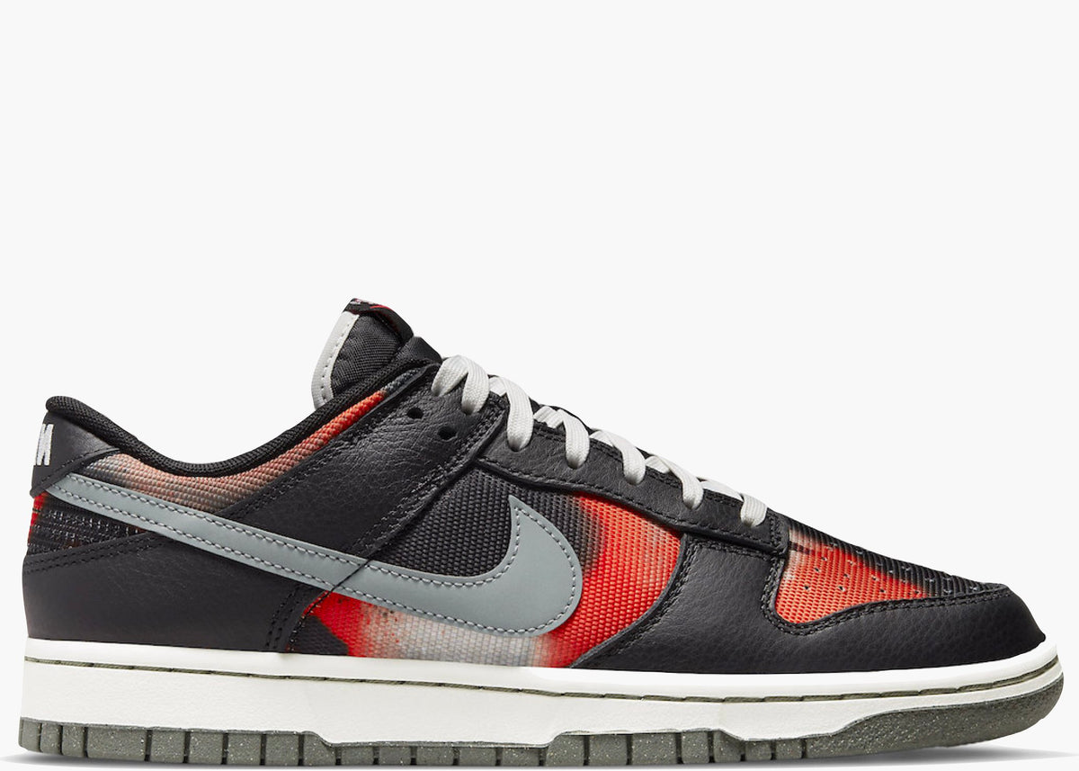 Nike Dunk Low Graffiti Black Red Hype Clothinga Limited Edition