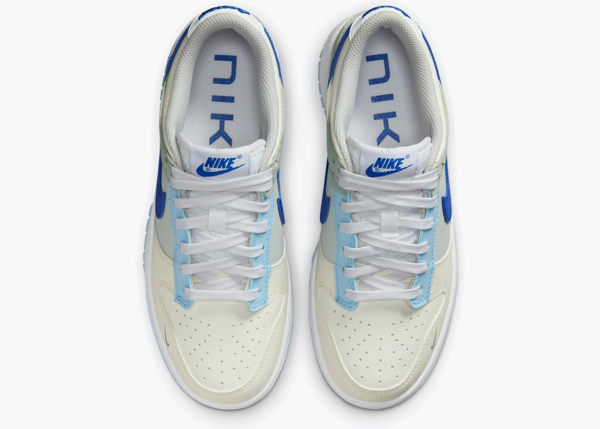 Nike Dunk Low Ivory Hyper Royal (GS) FB1843-141 Hype Clothinga Limited Edition